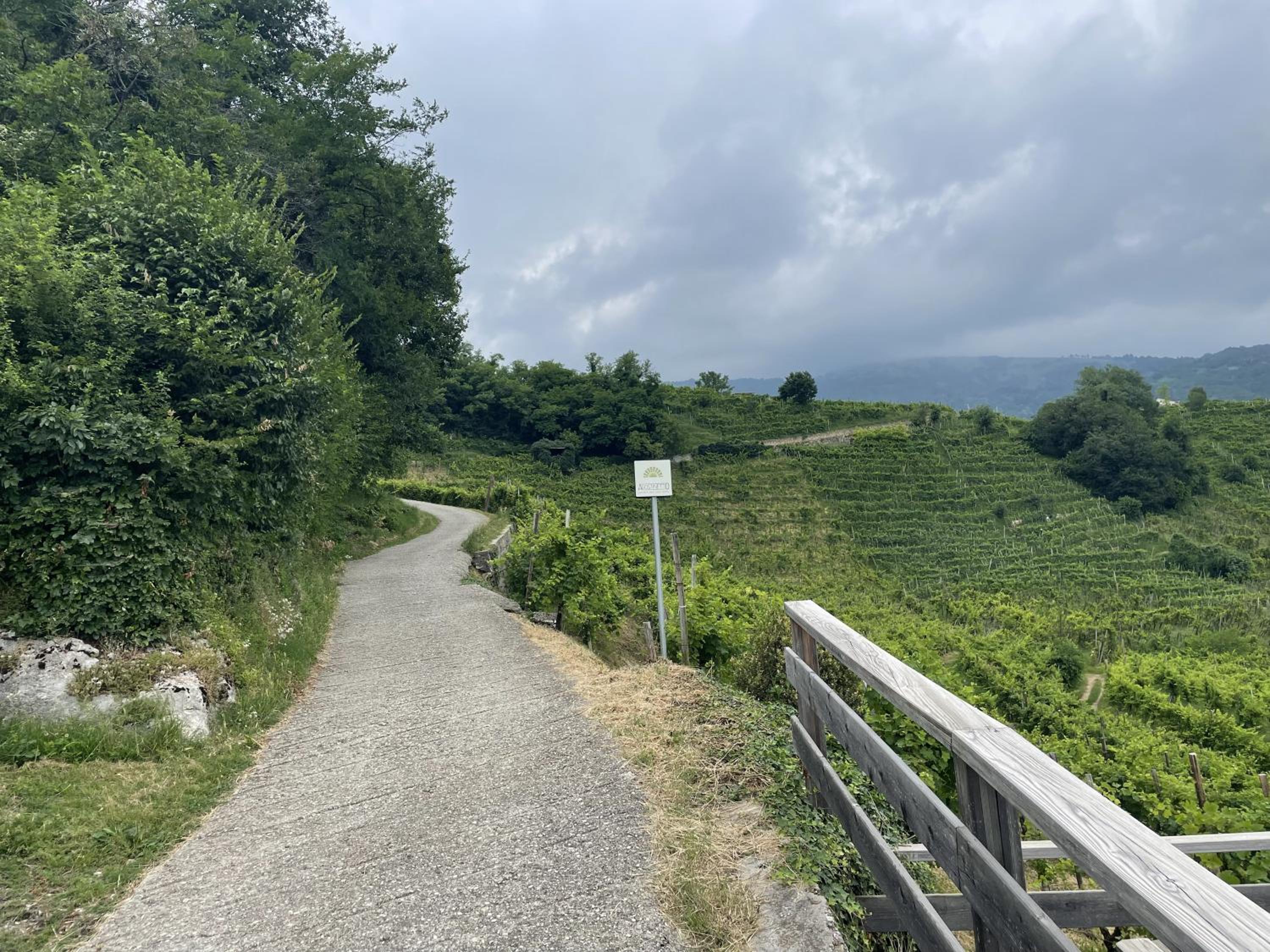 Valdobbiadene - free parking - Colline Prosecco