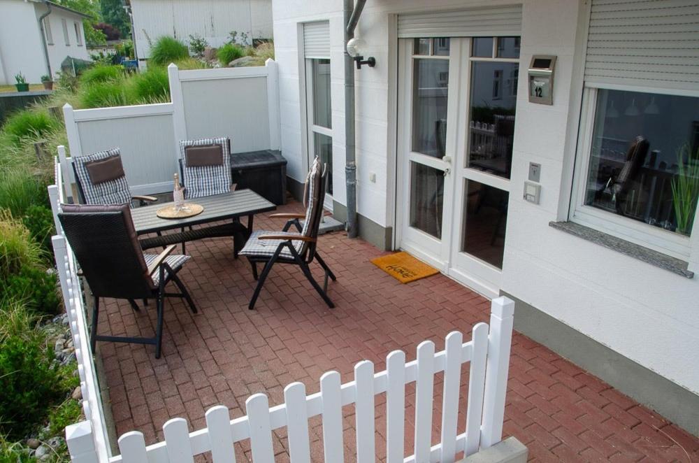 Parkresidenz Concordia Sellin Wohnung 12 mit Sauna und Terrasse