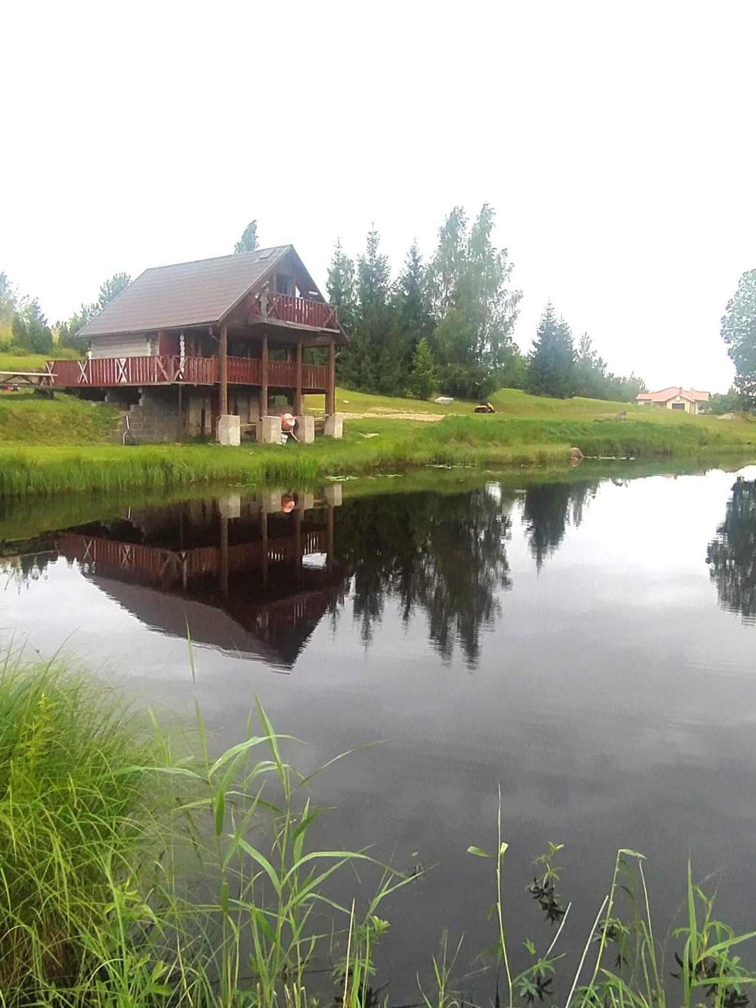 Peaceful Nature Cottage near Talsi with Hot Tub, Sauna & Pond, Camping Ives view 3