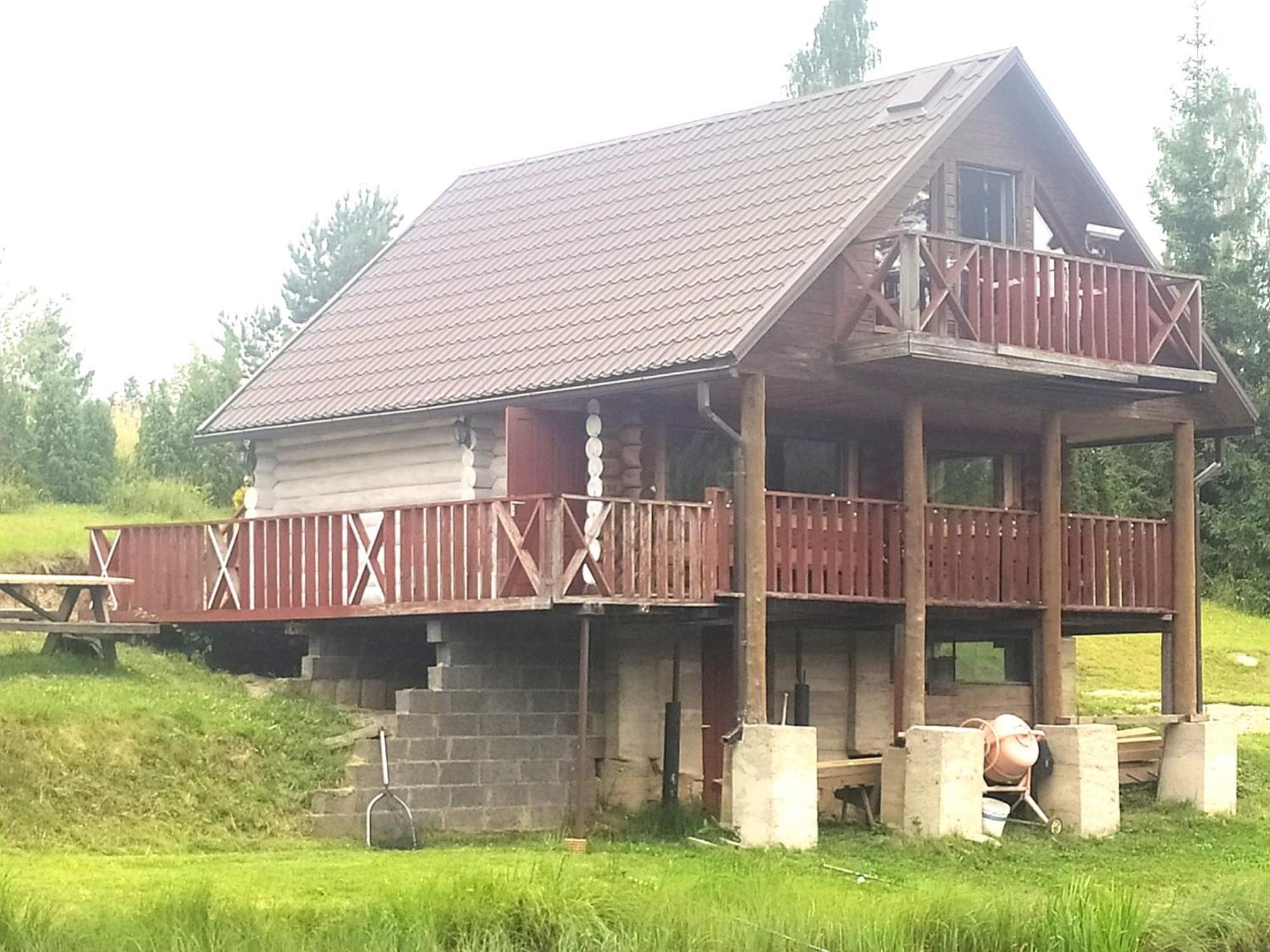 Peaceful Nature Cottage near Talsi with Hot Tub, Sauna & Pond, Camping Ives view 2