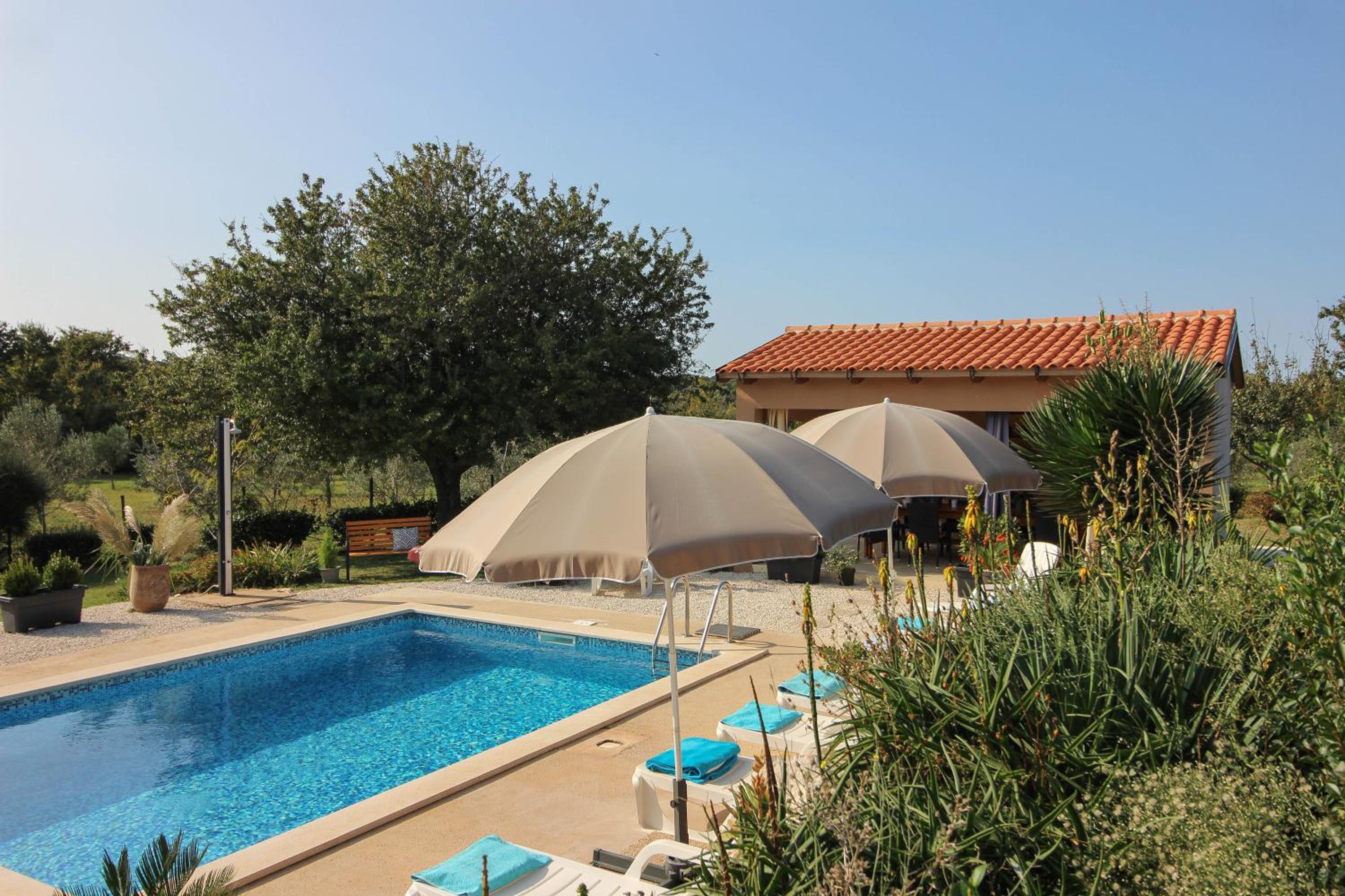 Complex of two villas Palera XXL with private pools
