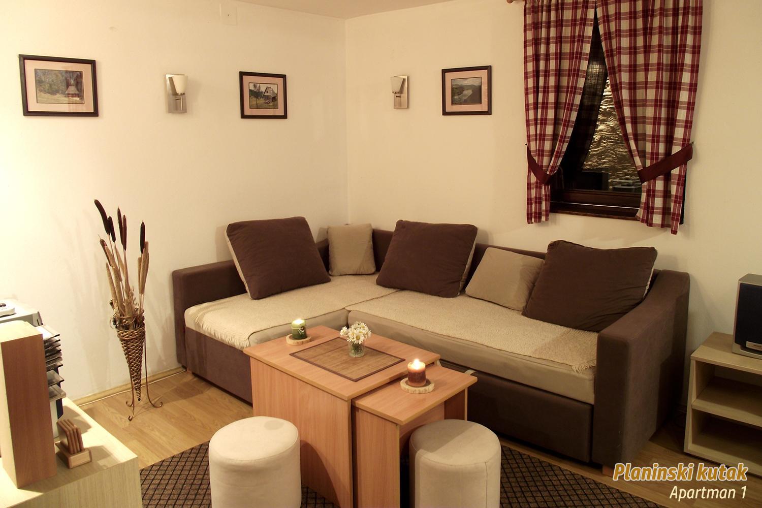 PLANINSKI KUTAK Tara - Apartman 1 view 2