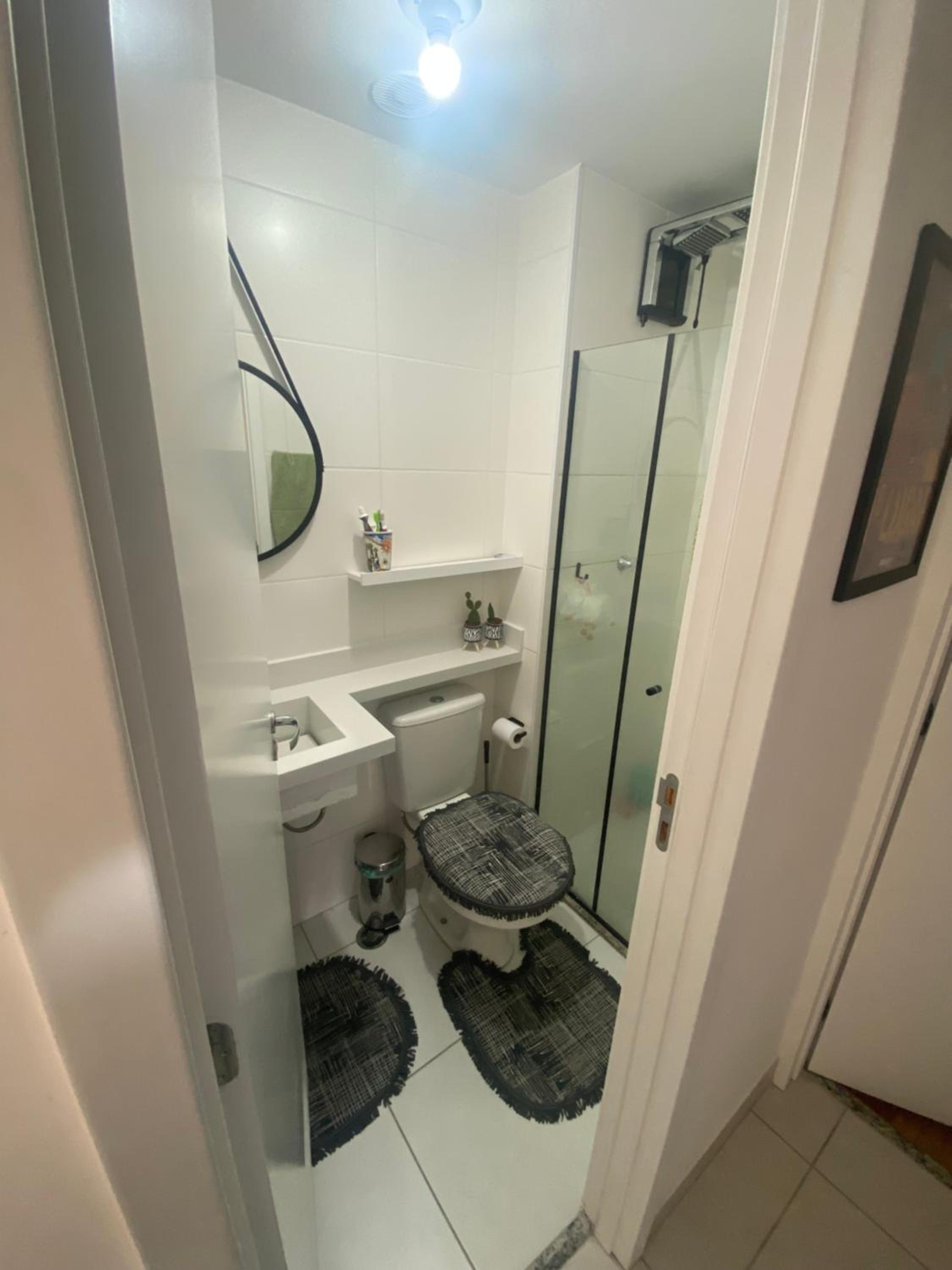 Apartamento 34m com varanda e vista livre