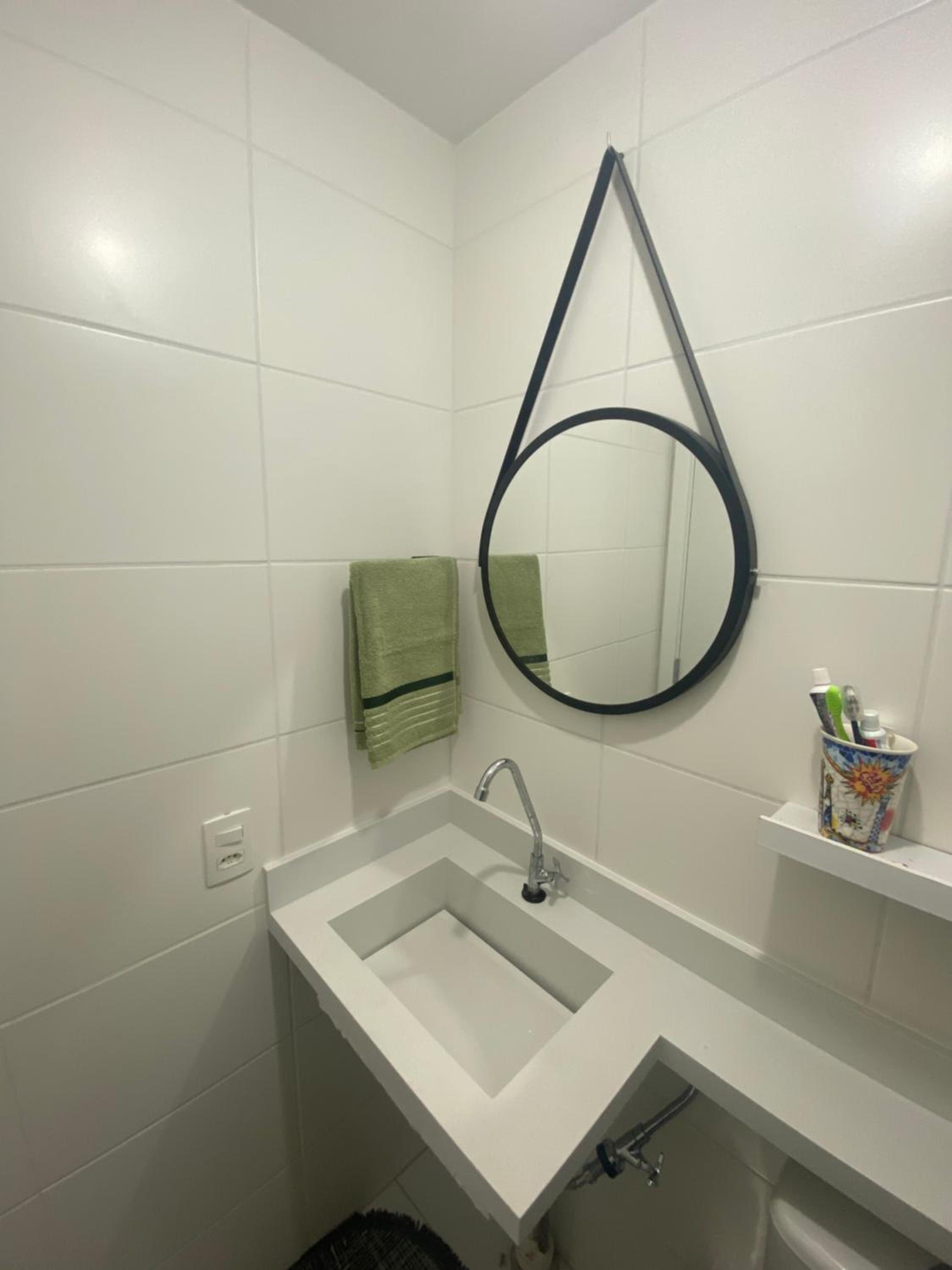 Apartamento 34m com varanda e vista livre