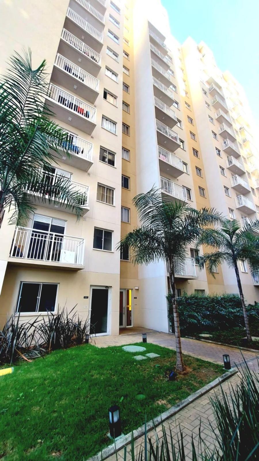 Apartamento 34m com varanda e vista livre