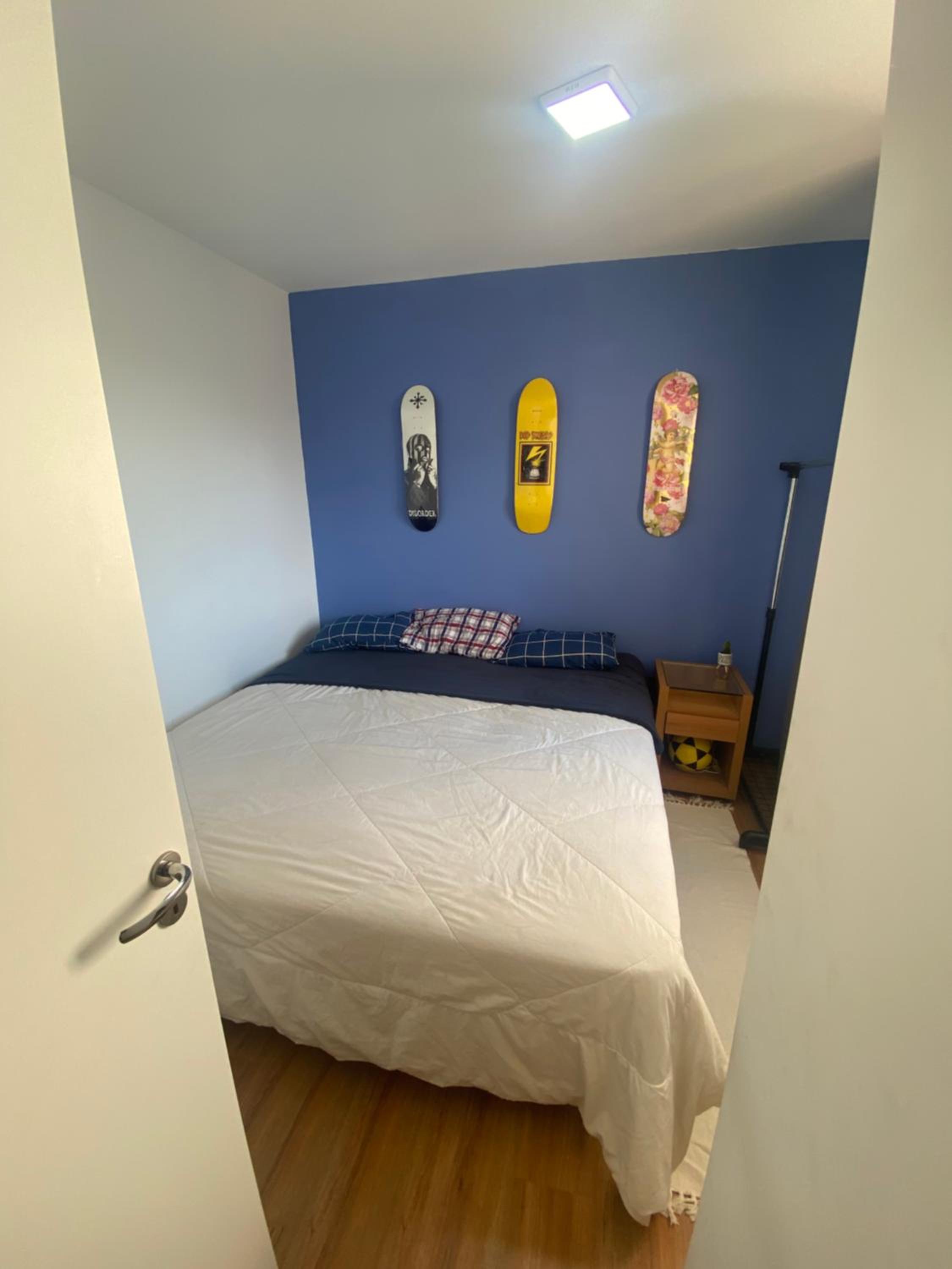 Apartamento 34m com varanda e vista livre
