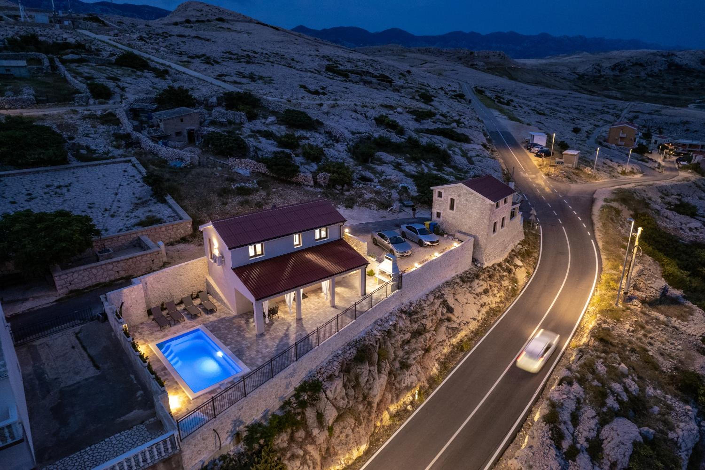 Villa Kamia - Luxury seaview villa with private heated pool view 2