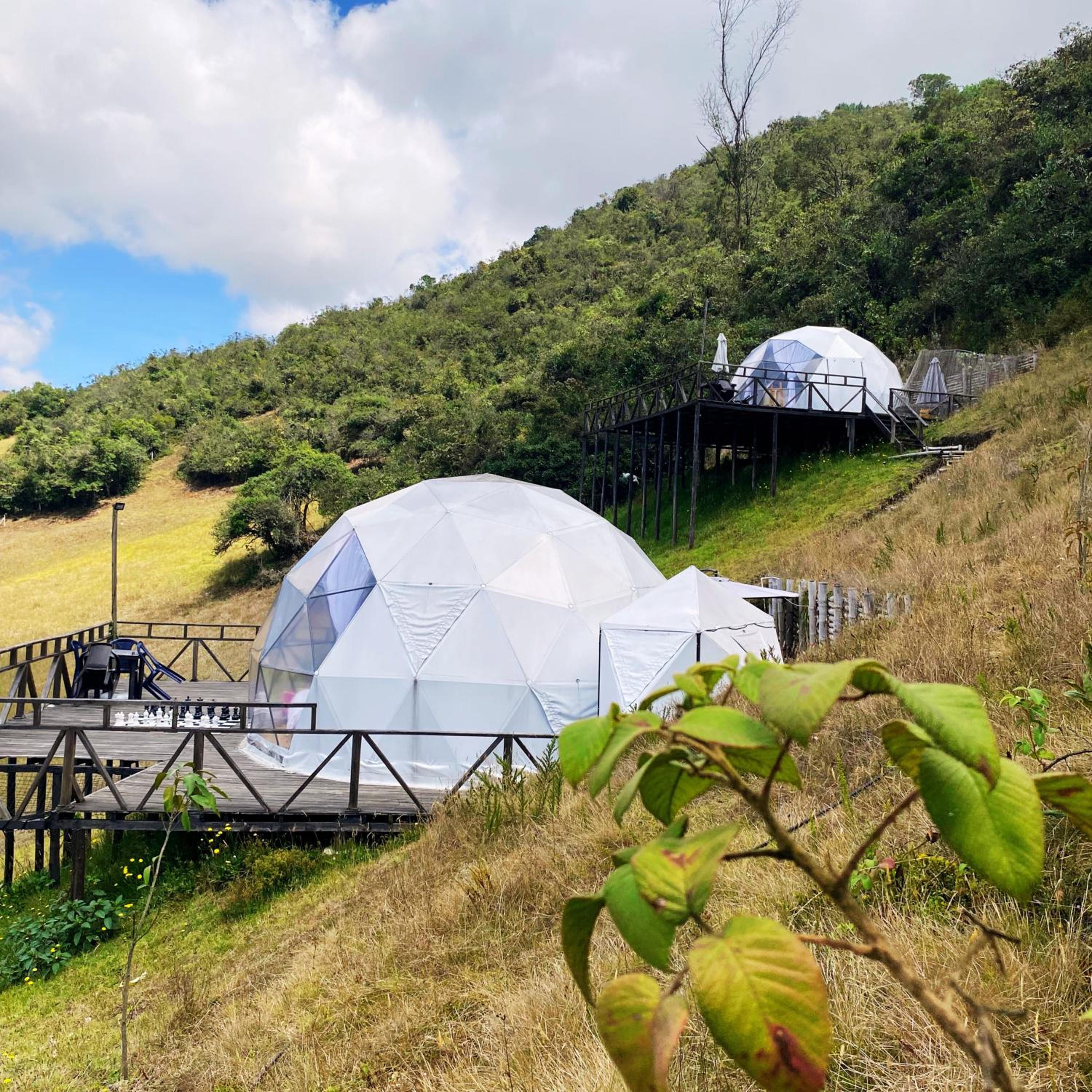 Glamping familiar en las montañas de Suesca
