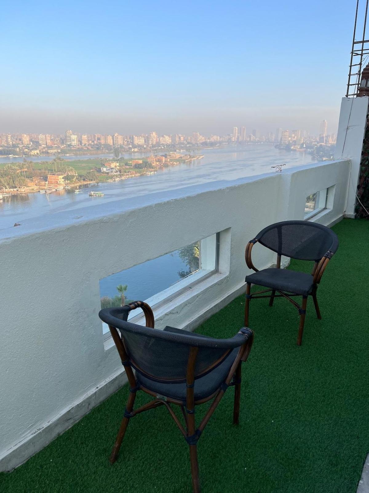 Nile view panoramic balcony