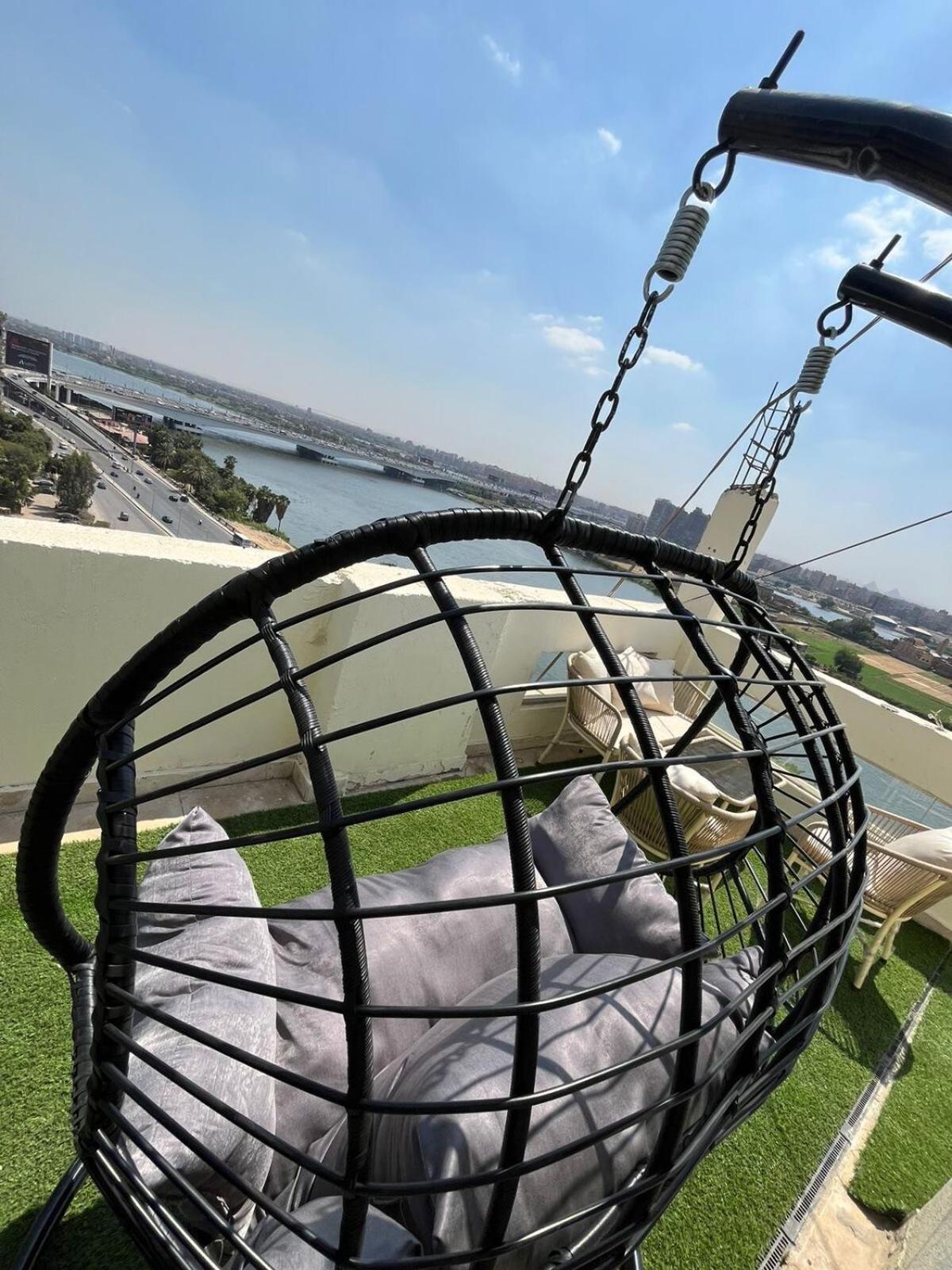 Nile view panoramic balcony