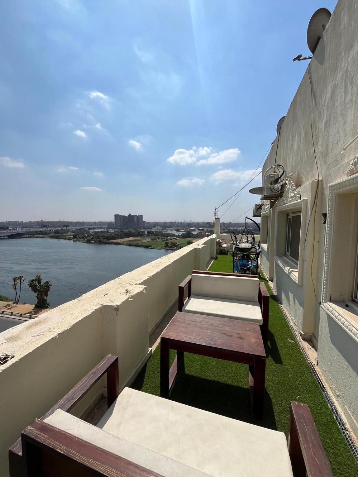 Nile view panoramic balcony