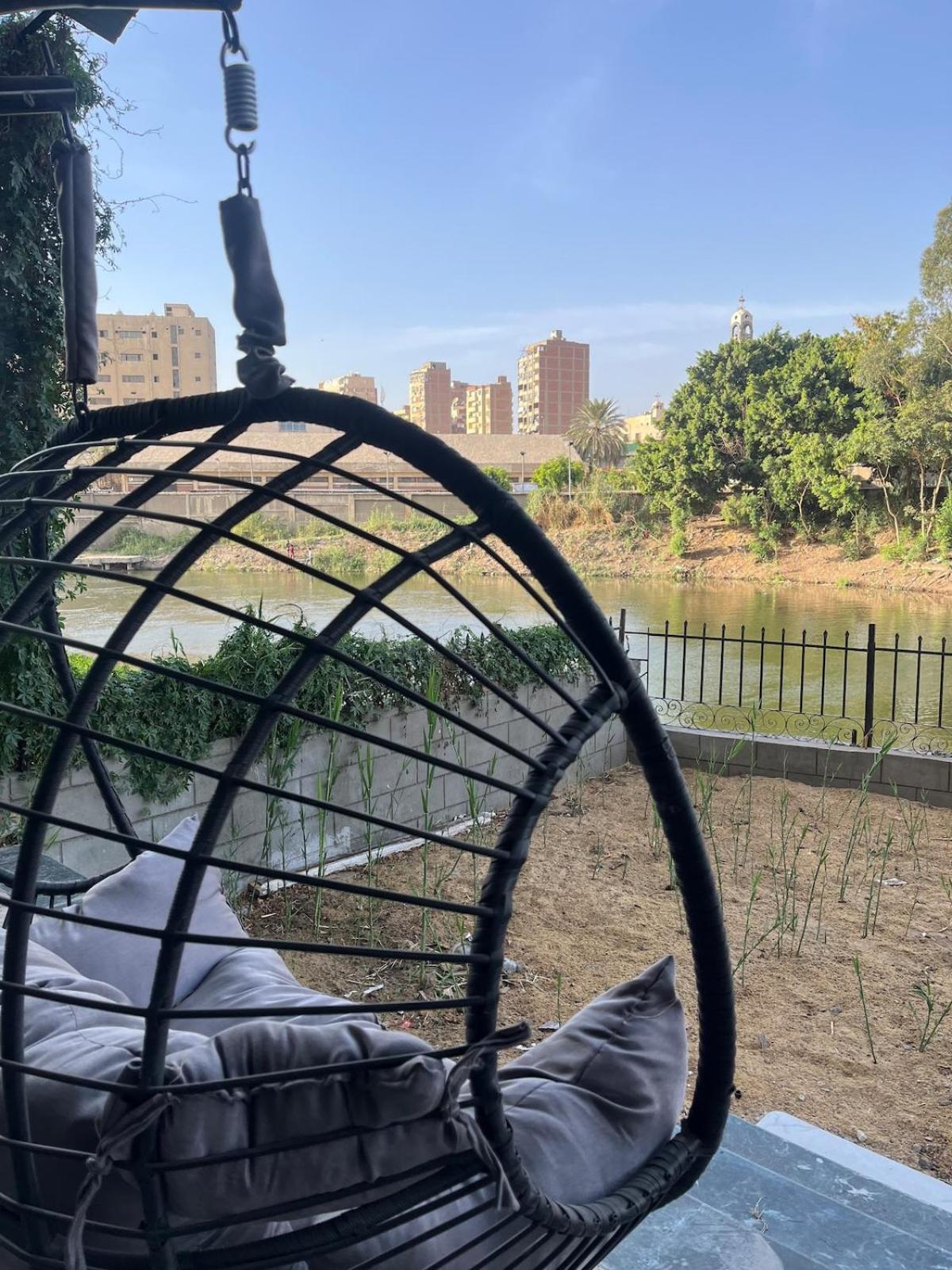 Lake and nile view garden area