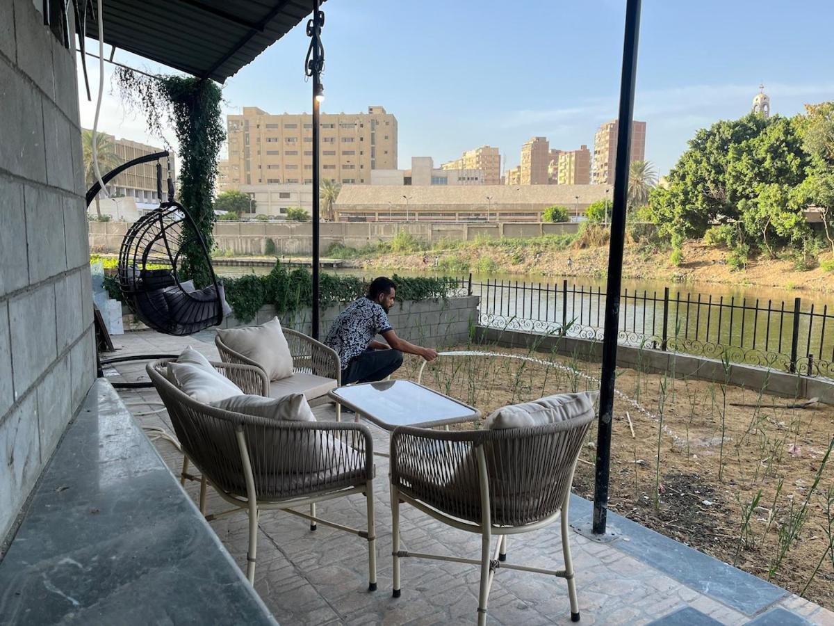 Lake and nile view garden area