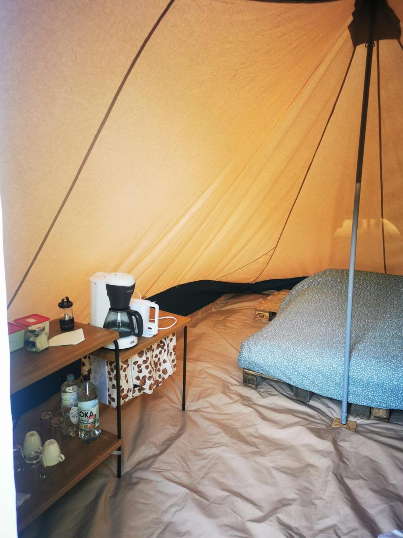 Cosy tent in garden of Swedish landhouse view 5