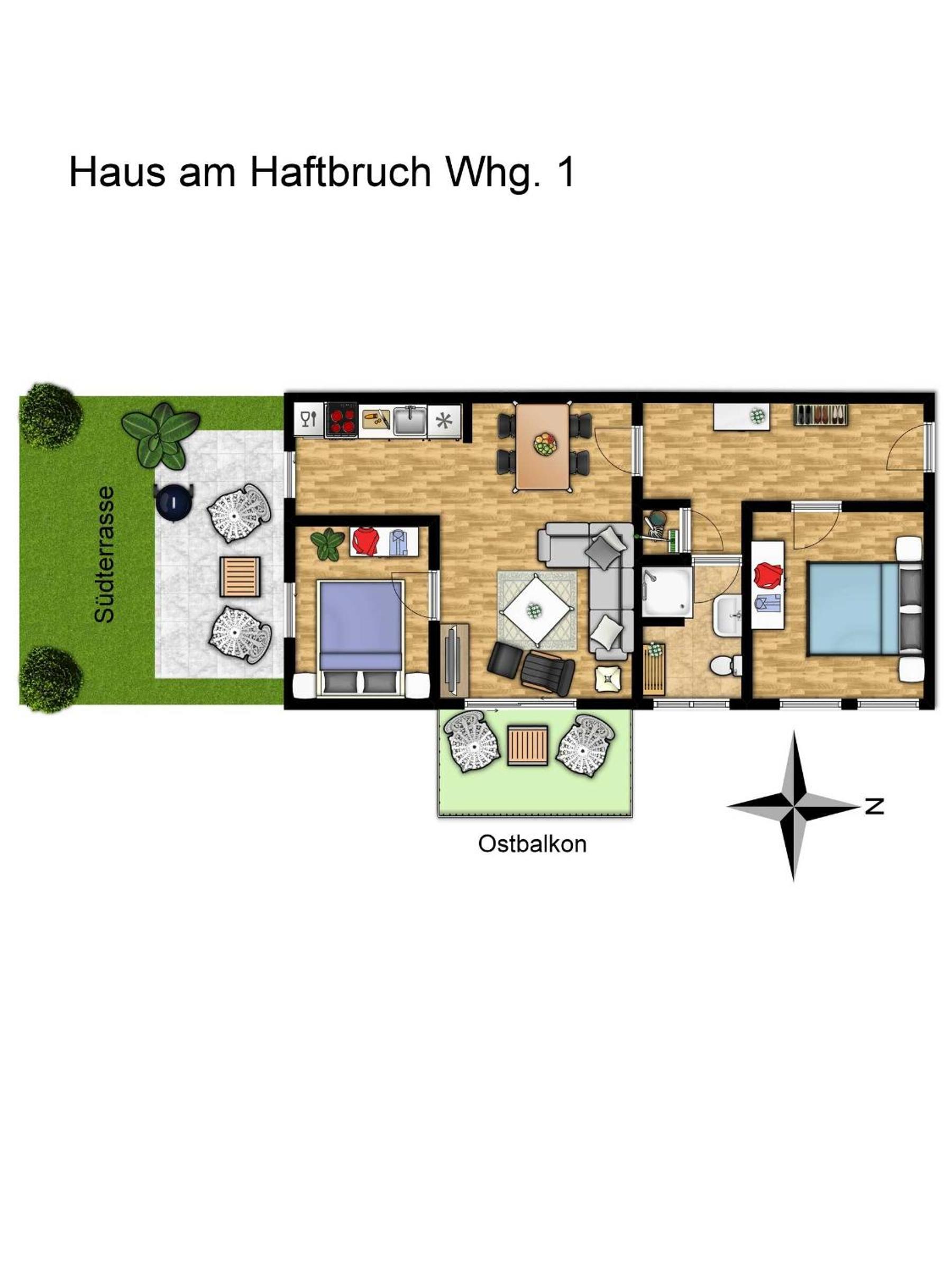 Haus am Haftbruch Whg 01