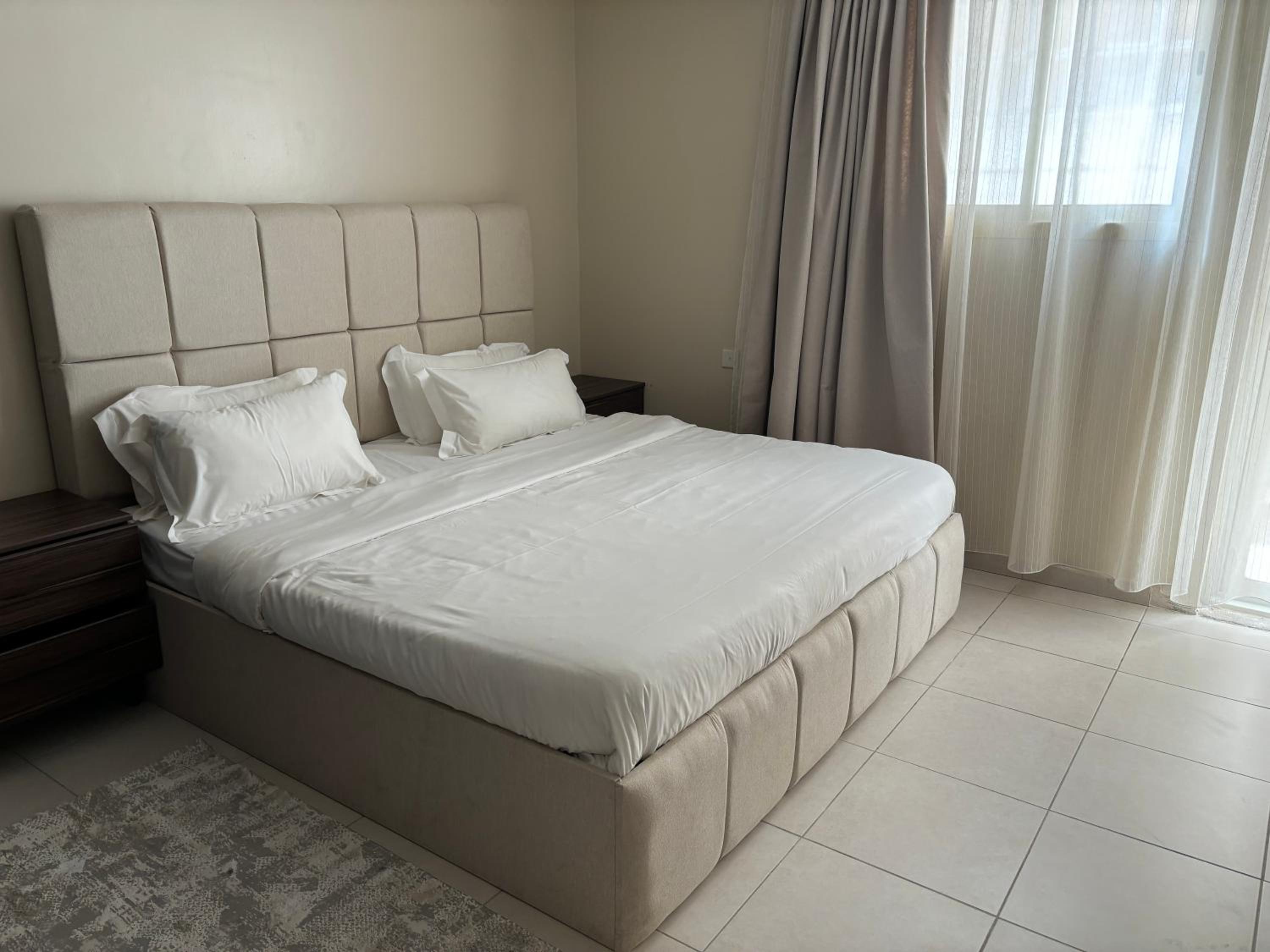 New apartment with room and living room