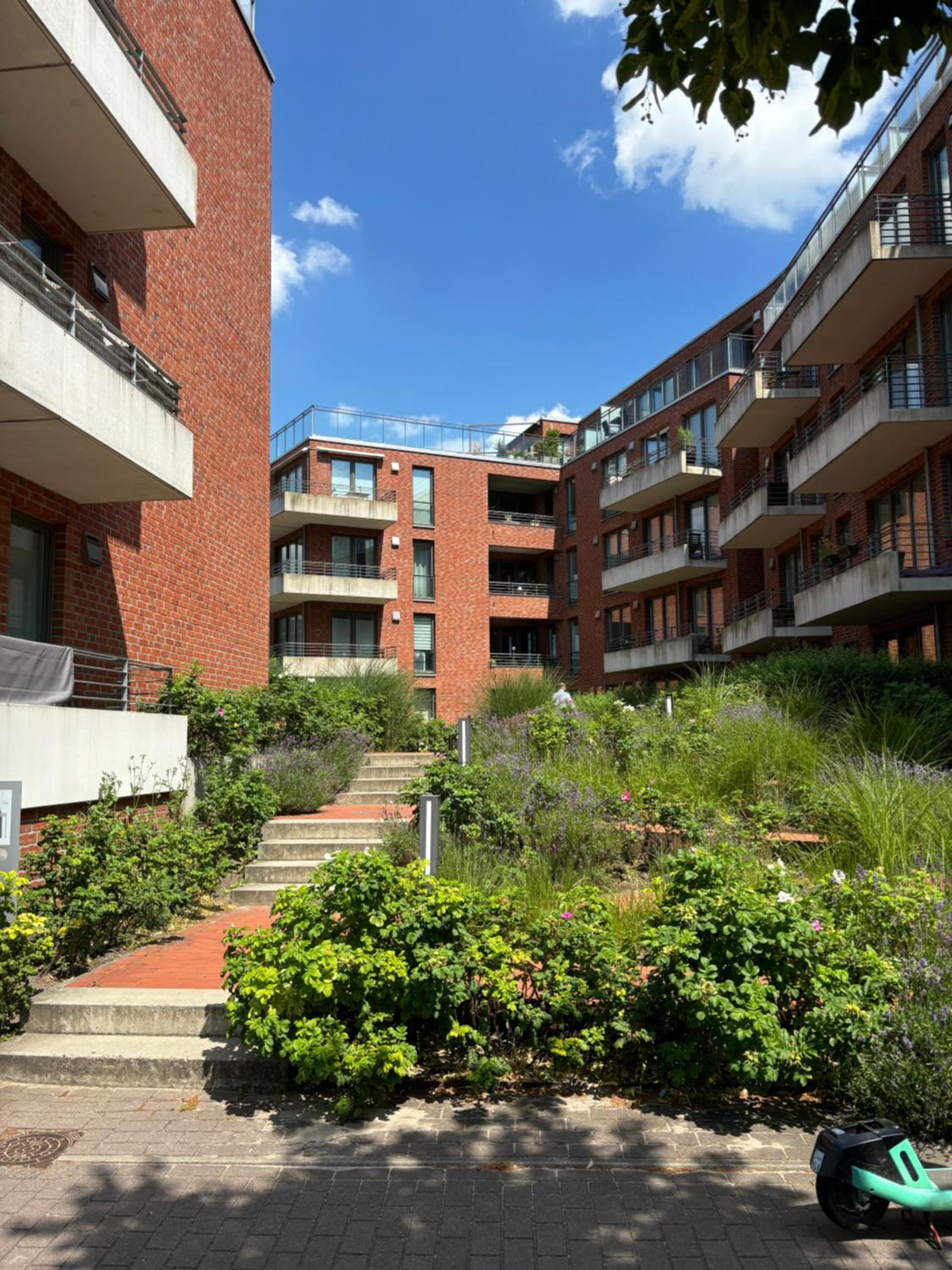 Penthouse-Wohnung mit Flussblick