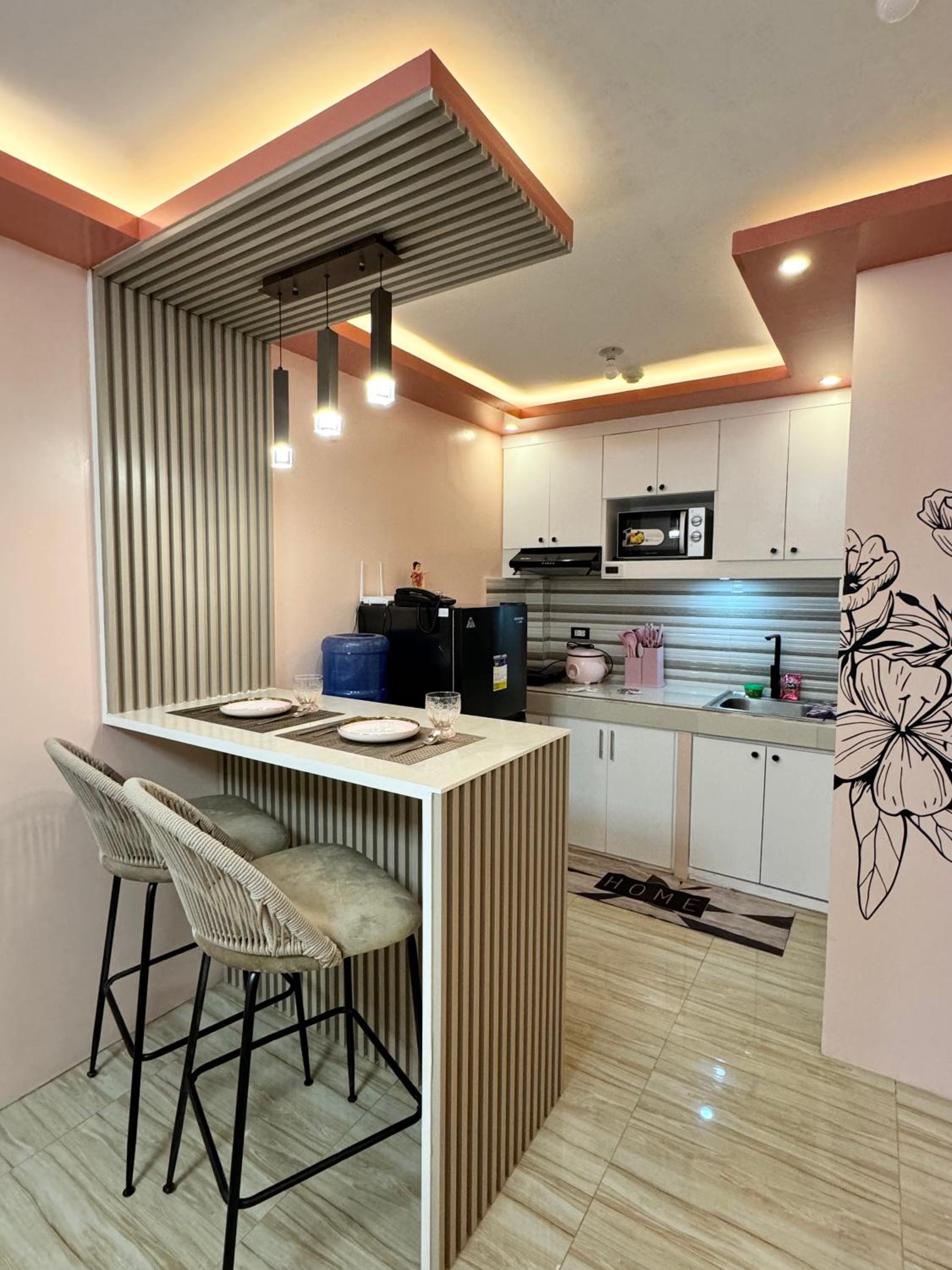 Aesthetic studio condo unit view 2