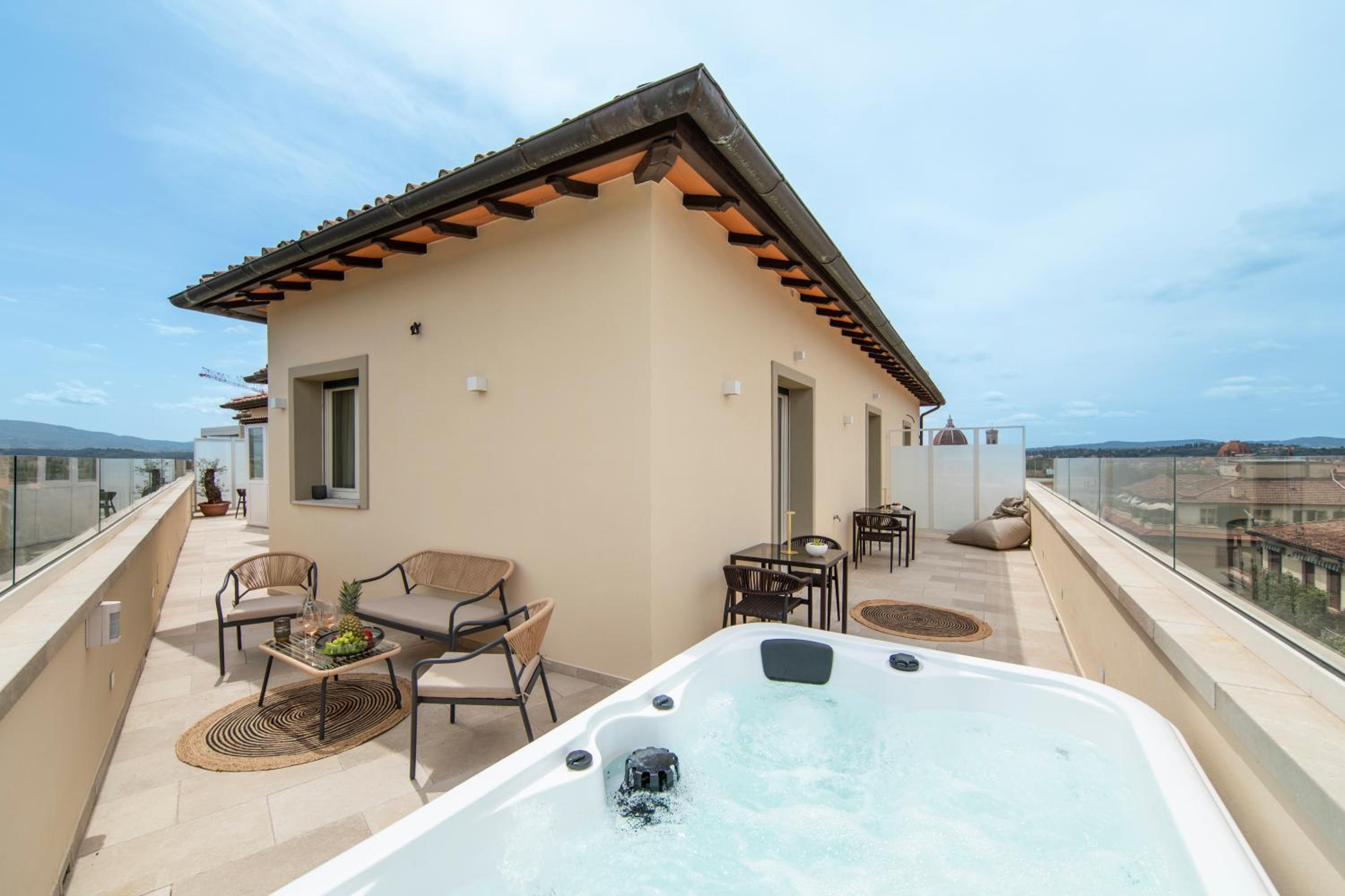 Hotel Penthouse With Terrace Over Florence