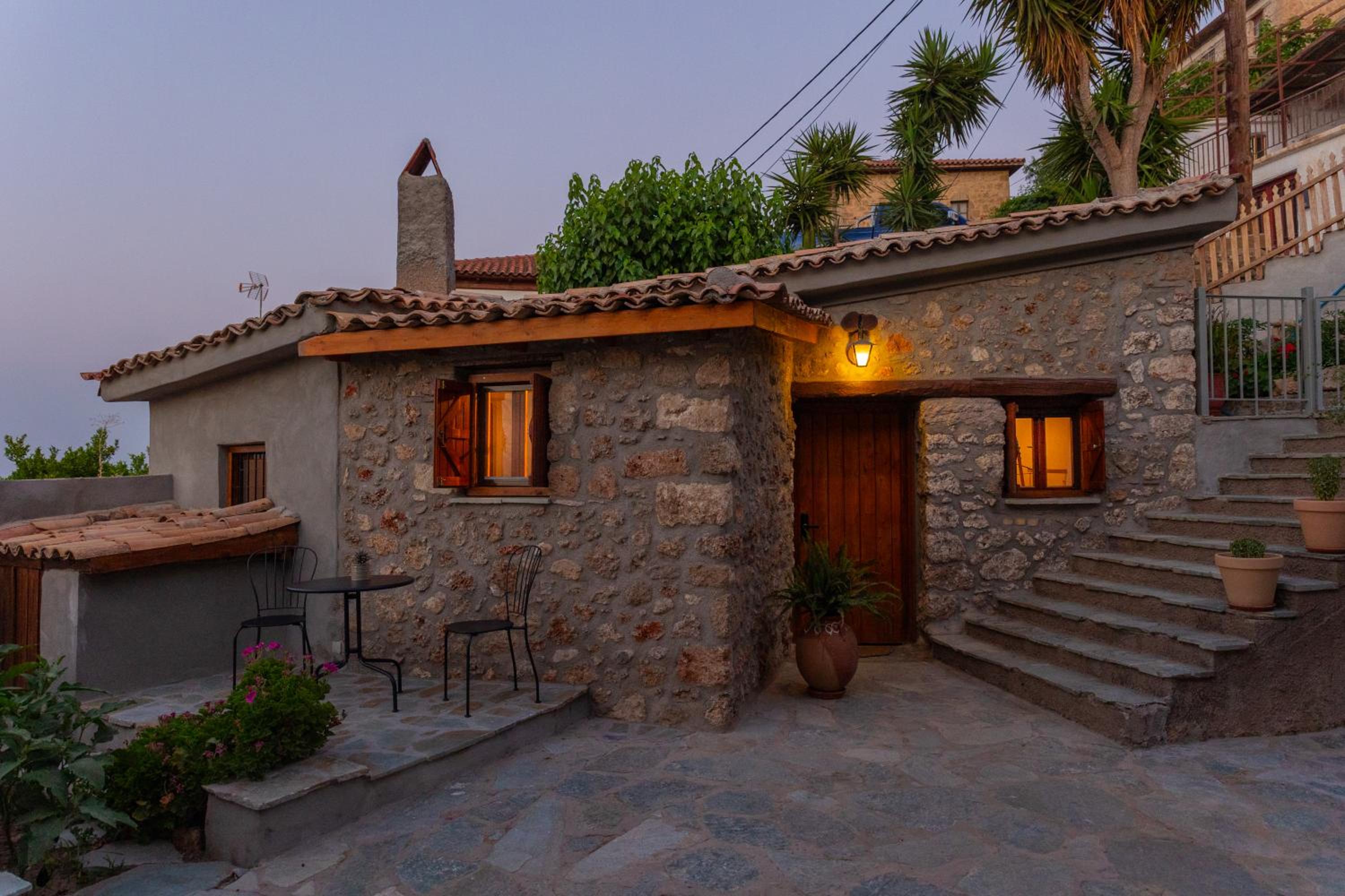 Fteri Stone House in Platanos, Akrata view 5