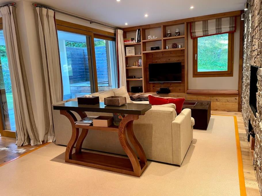 Flims Mountain retreat with Nordic Hotpot near Caumasee