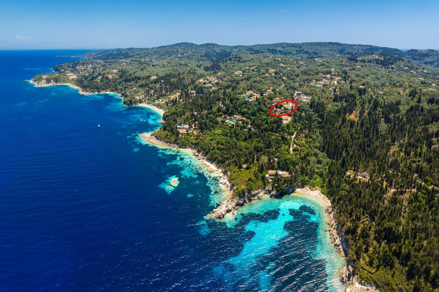 Villa Ariadne view 4