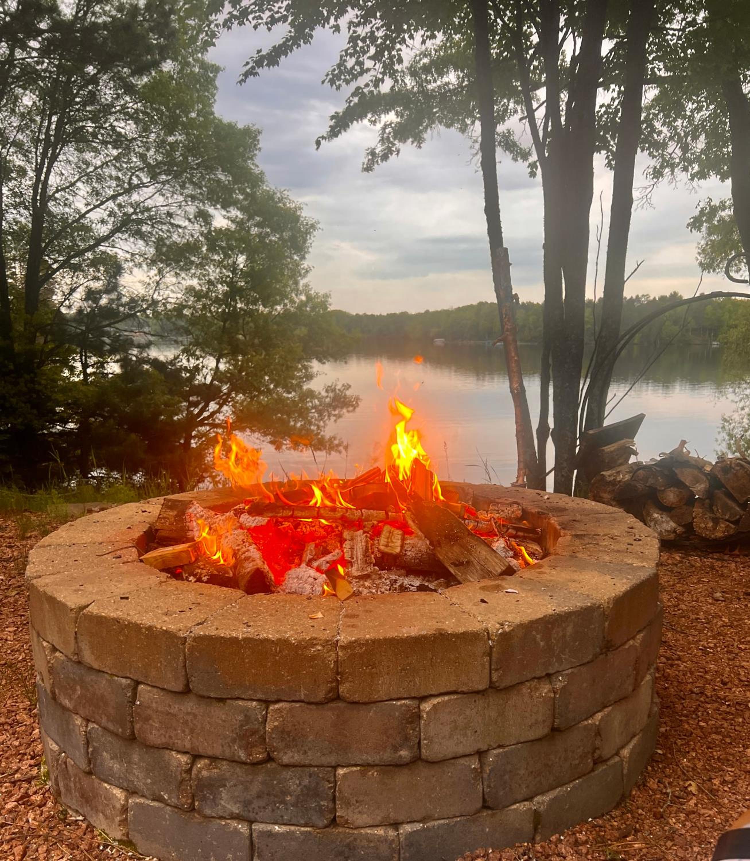 Northwoods Retreat - Lakefront with Dock and Beach access view 3