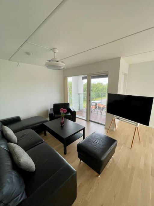 Central og rolig lejlighed med gratis parkering