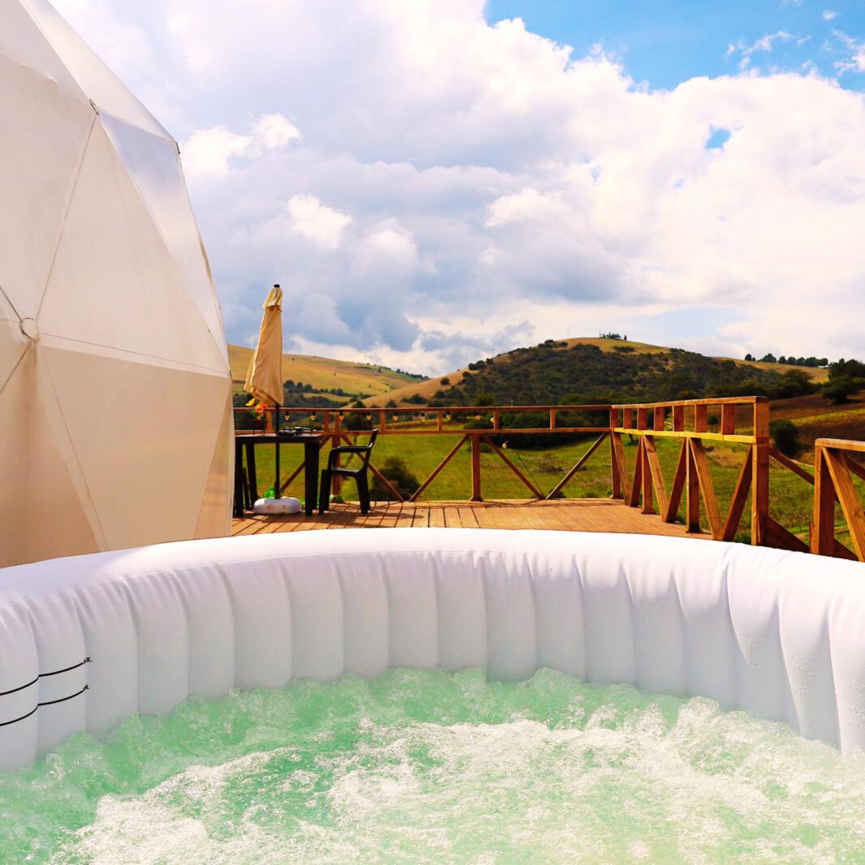 Domo Romántico Jacuzzi Vista Montaña