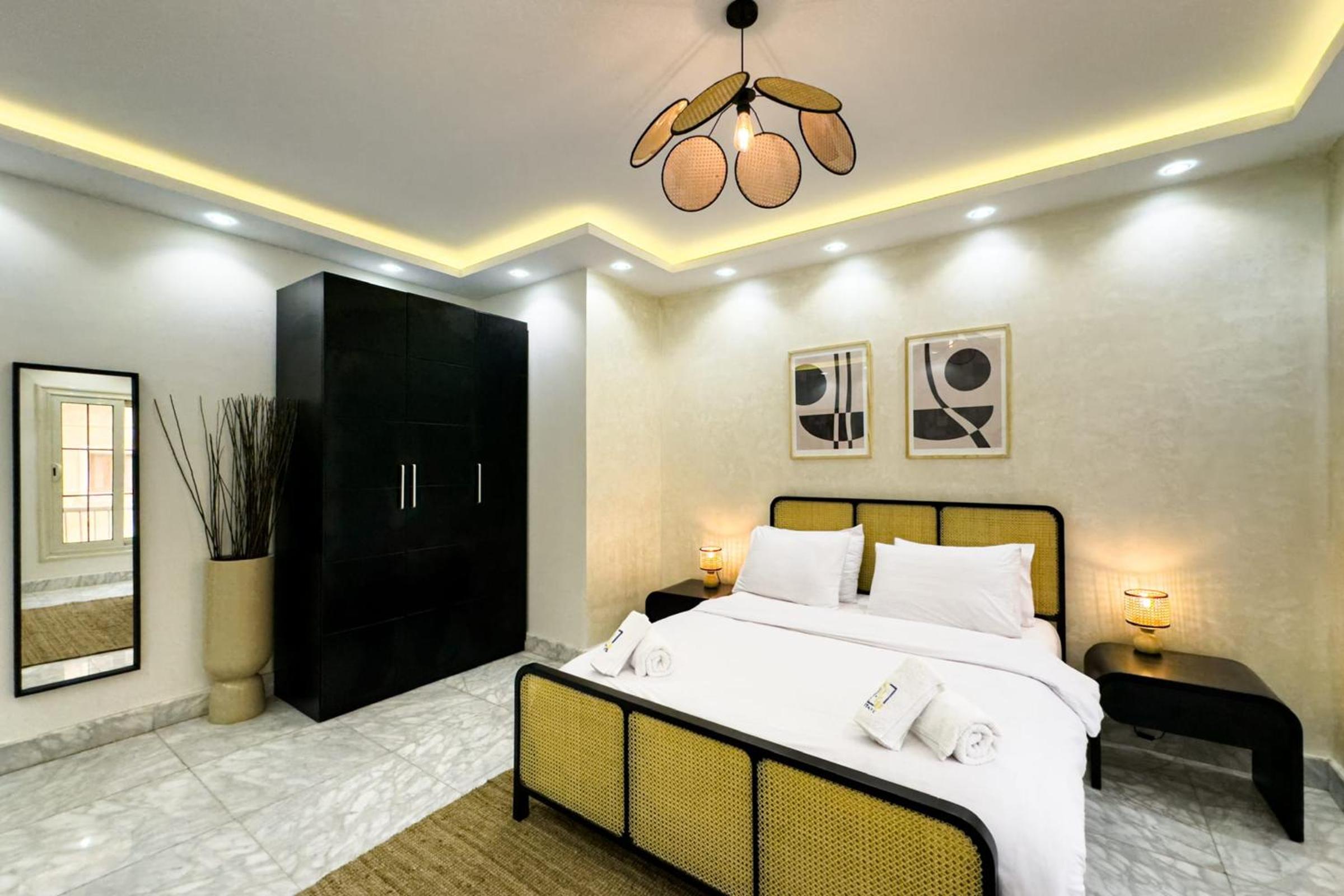 Comfy & Cozy 2BDR 15 Min from CAI Airport