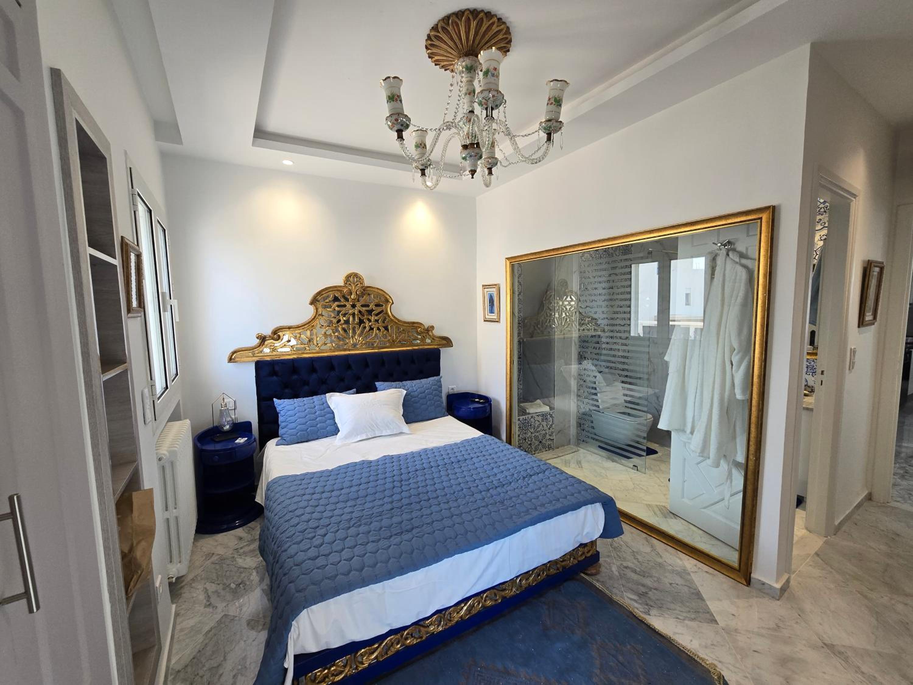 Luxurious Sea View with Private Beach in Gammarth, Marsa