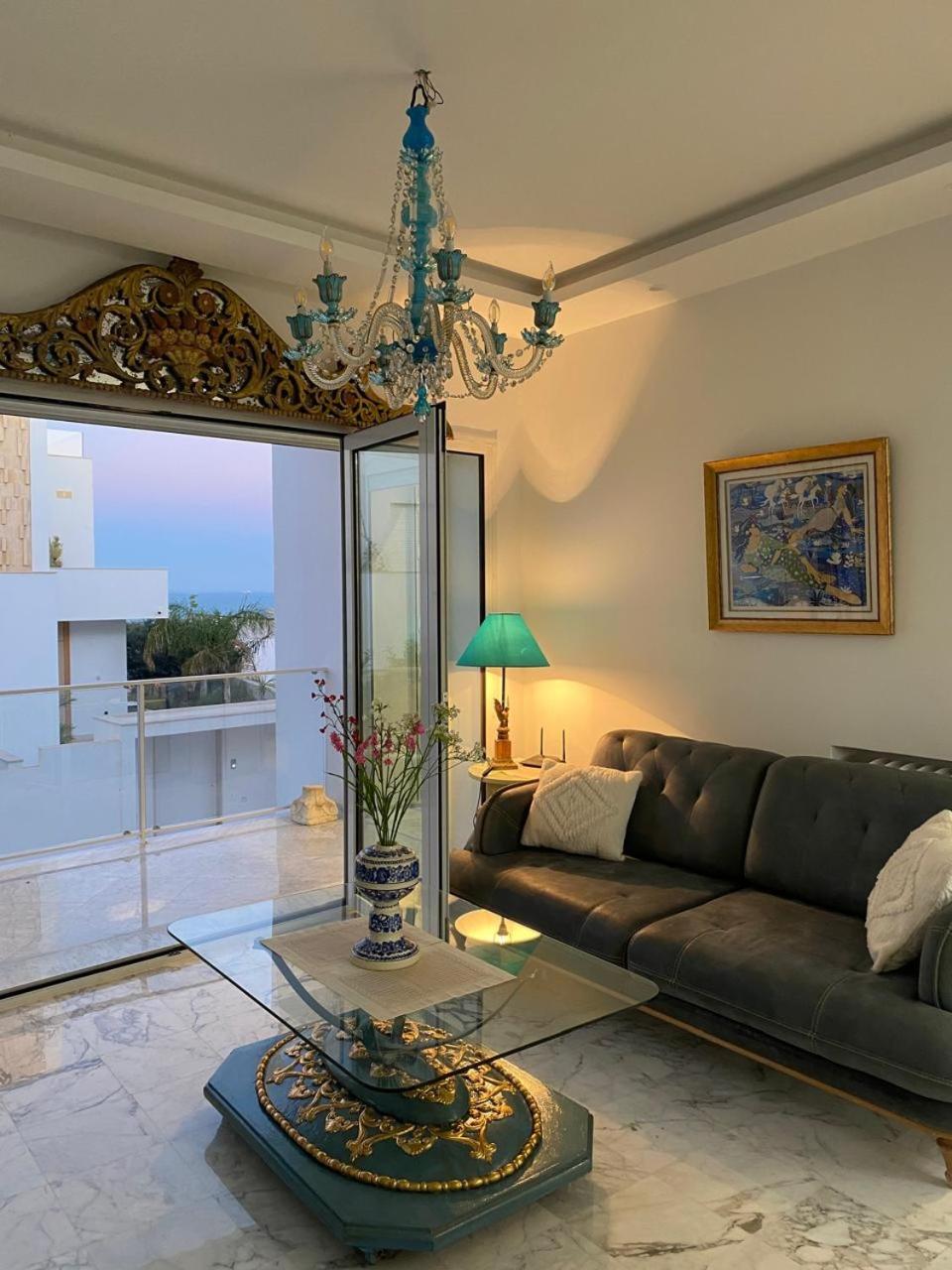 Luxurious Sea View with Private Beach in Gammarth, Marsa