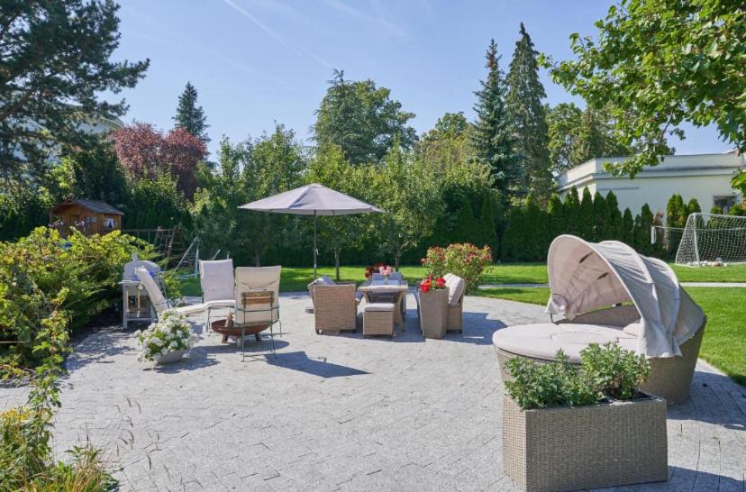 Apartment mit Gartenblick und Terrasse