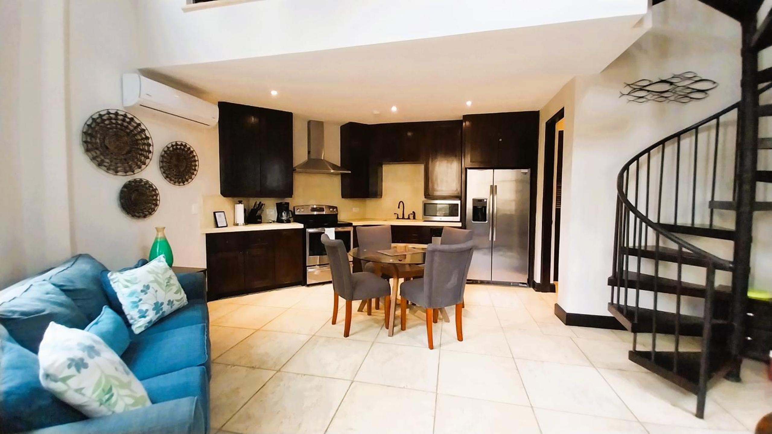Las Catalinas Loft - for up to 4 people just steps from the beach