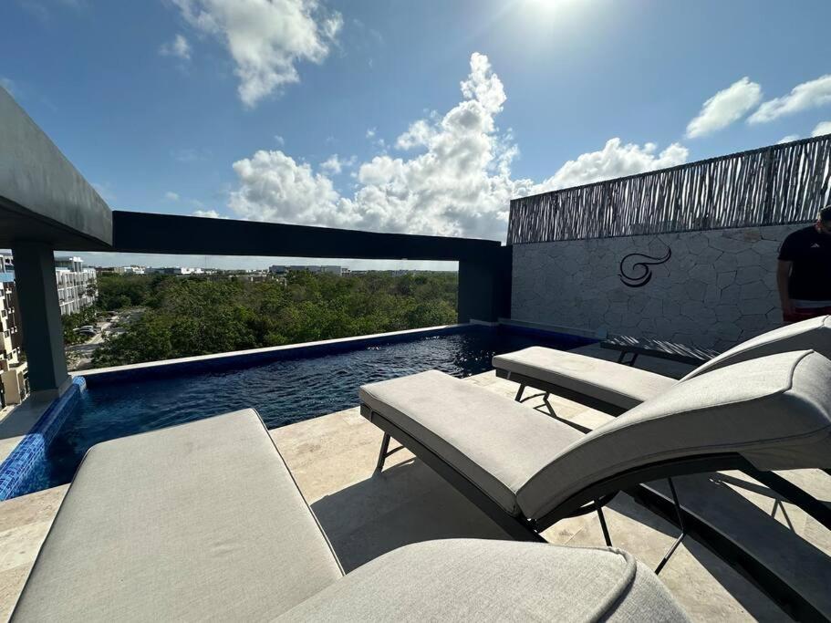 Cozy Studio with Balcony and Rooftop Pool in Tulum view 5
