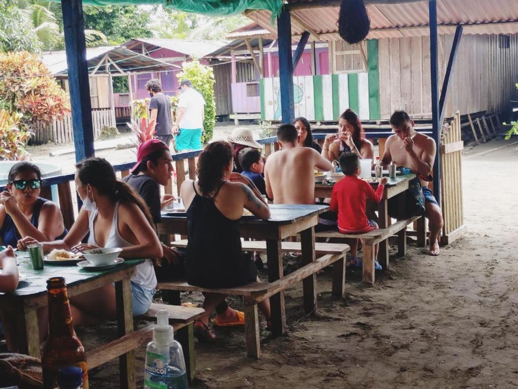 cabañas palatíficas en playa barra