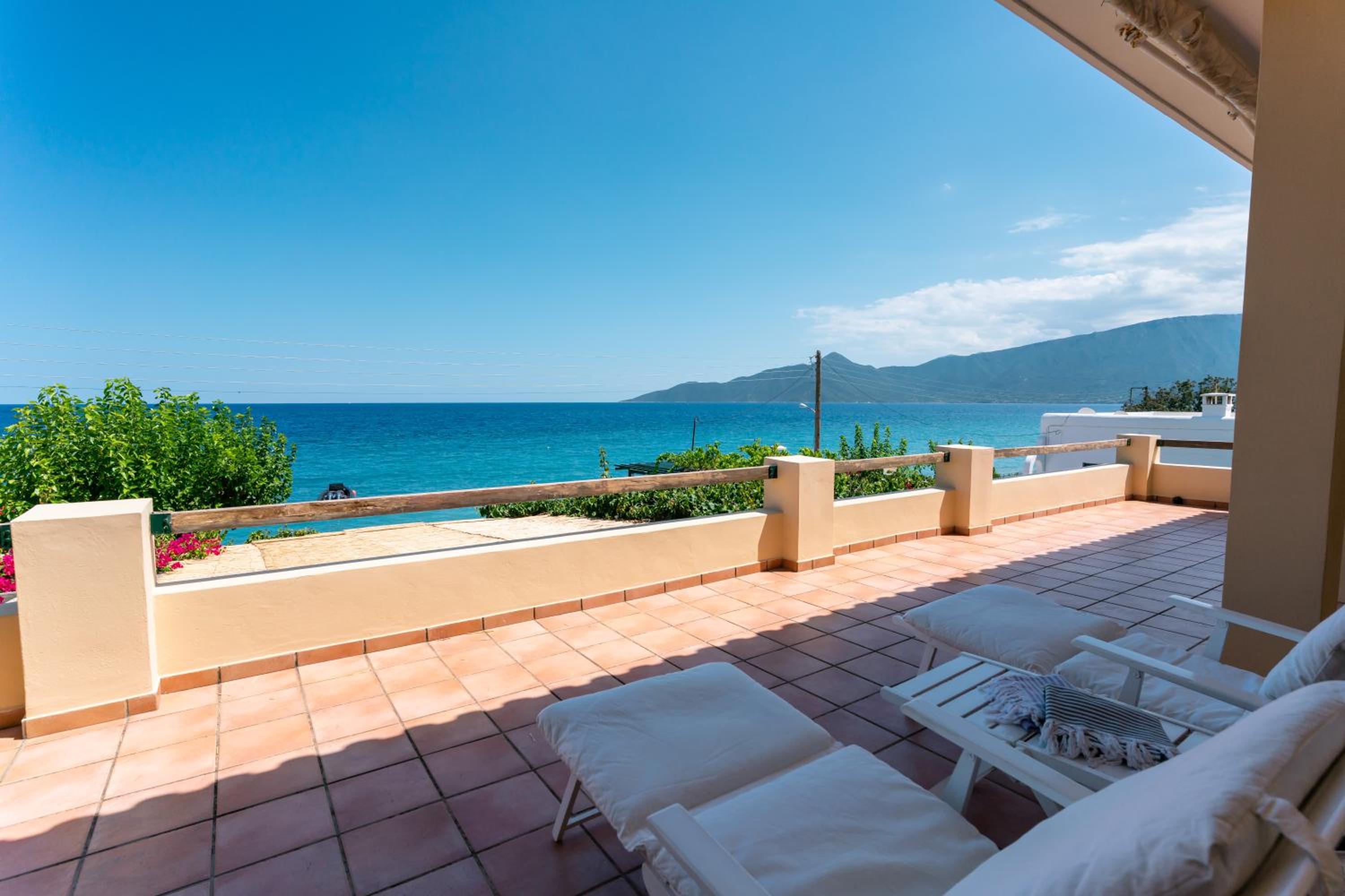 Leonidio Beachfront Villa Evgenia view 2