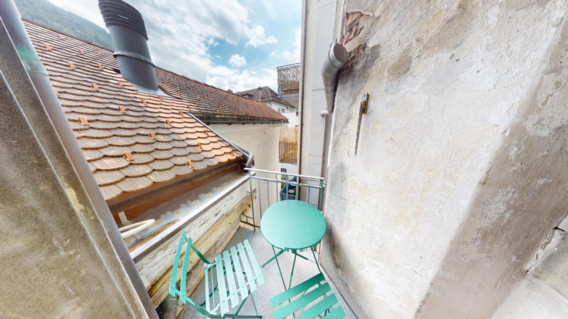 Solution-Grischun - Zentral - Balkon - Kaffe,Tee - Etagenbett