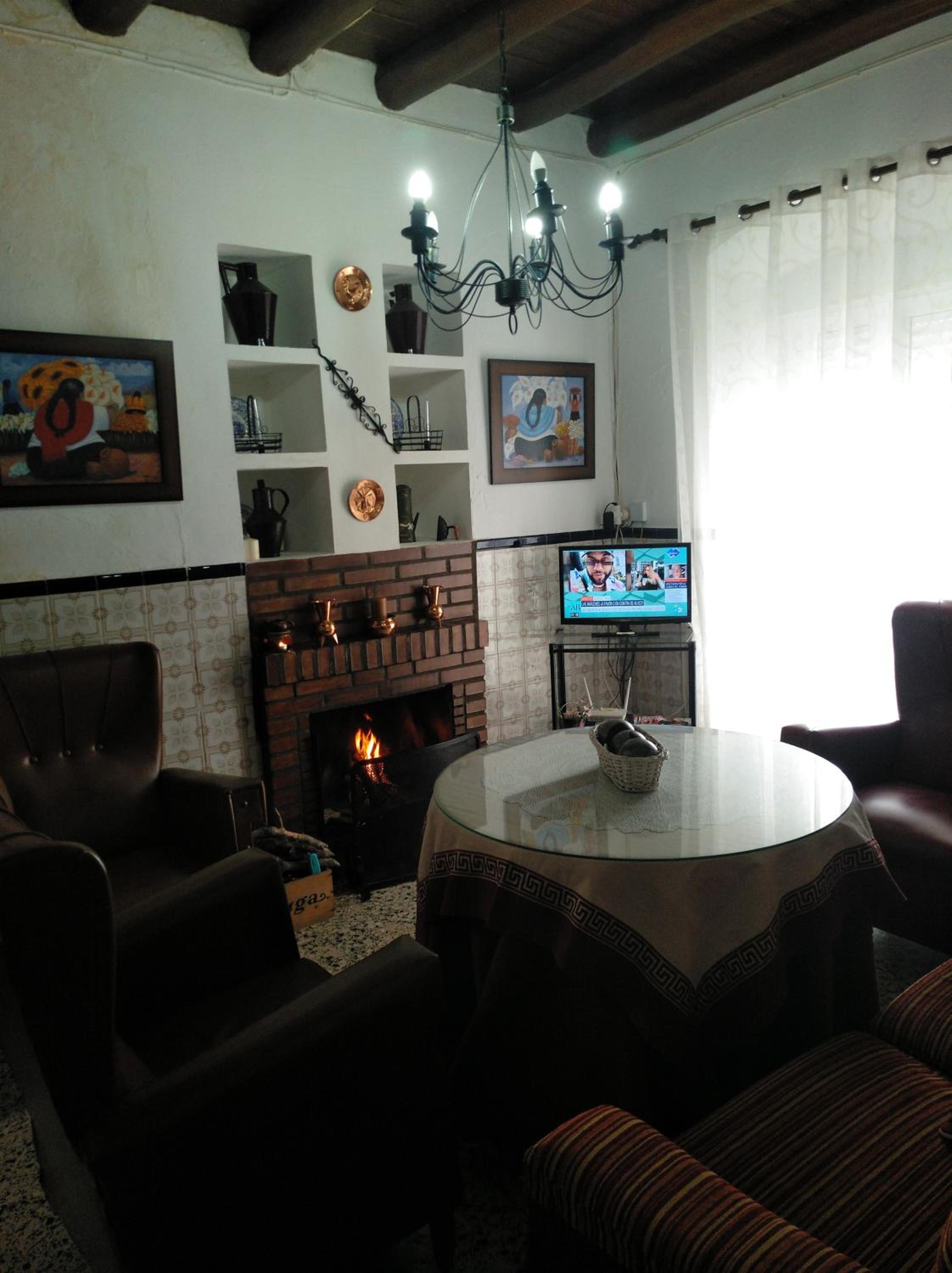 Charming house with mountain view in Encinasola, fireplace