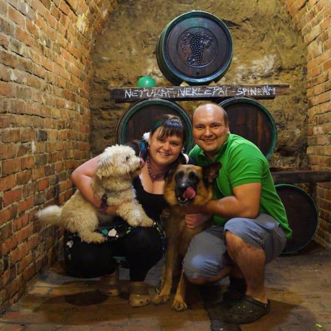 Soukromý domeček nad sklepem U dvou zvířat
