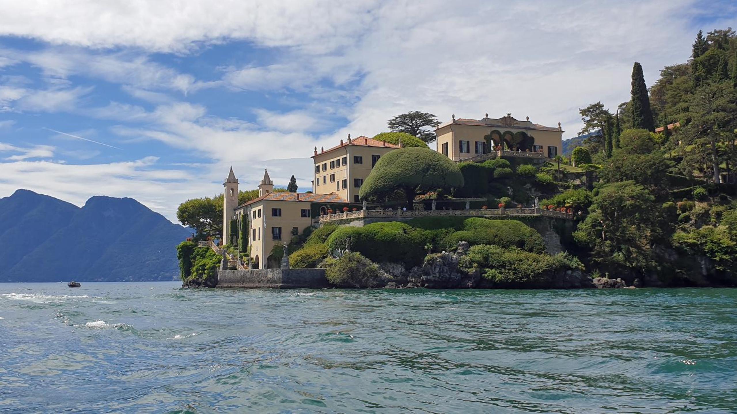 private boat tour Como view 3