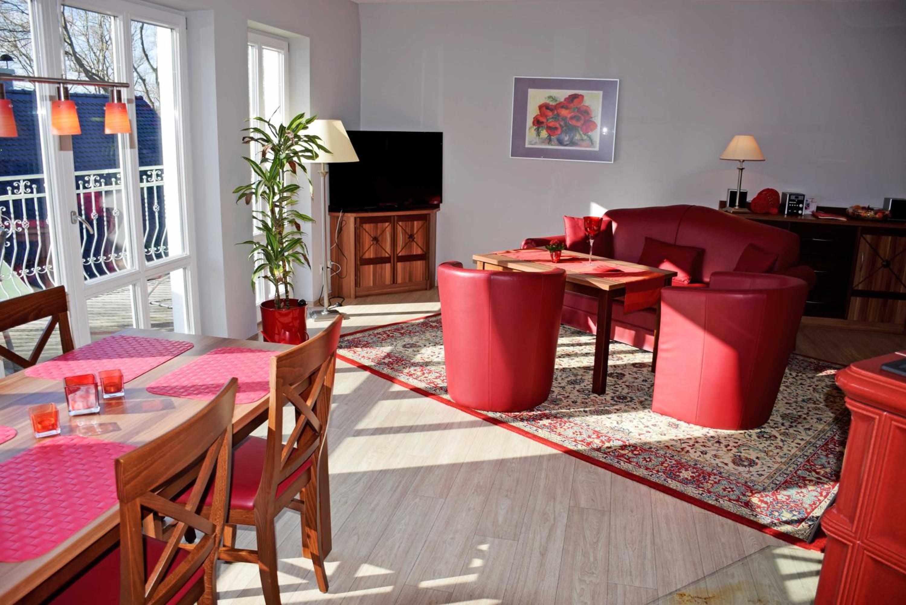 Gutshaus_Appartements mit Kamin_ S