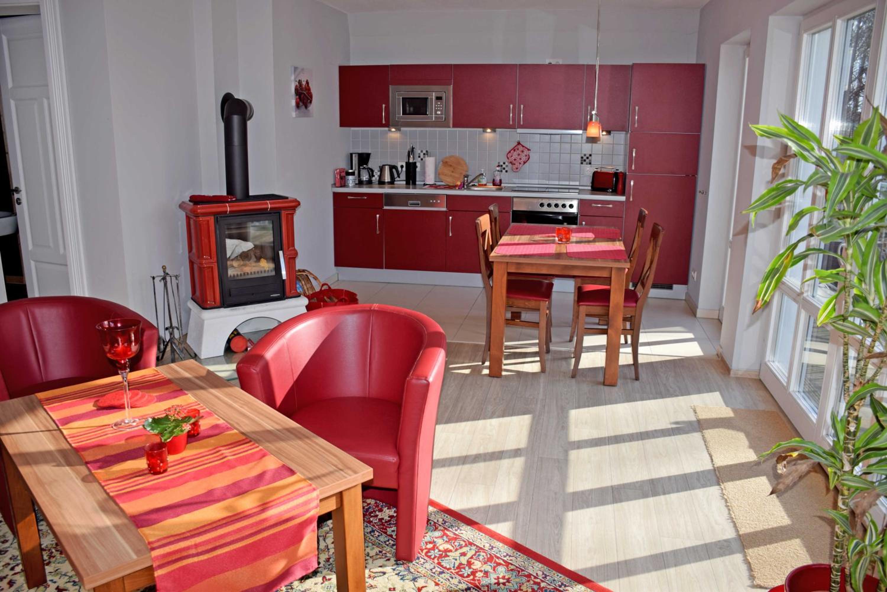 Gutshaus_Appartements mit Kamin_ S