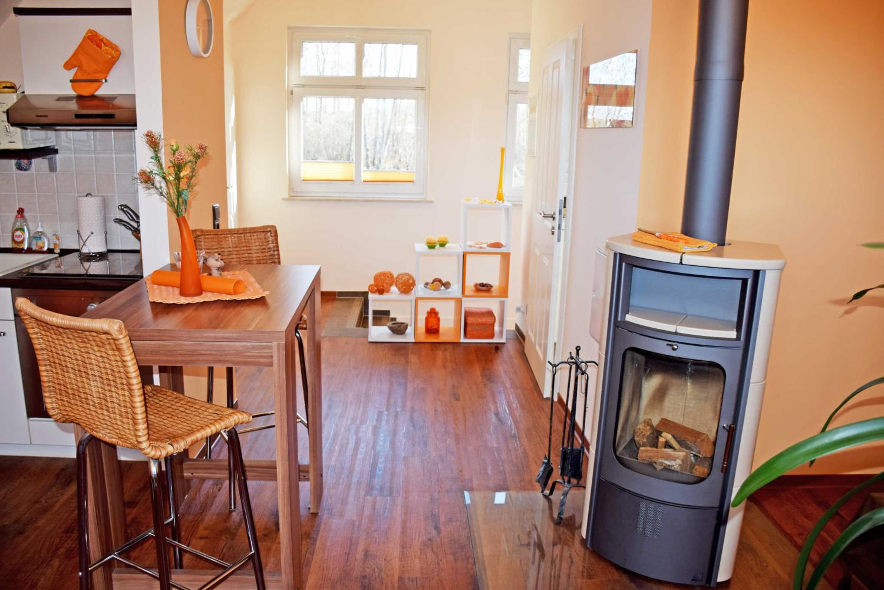 Gutshaus_Appartements mit Kamin_ S