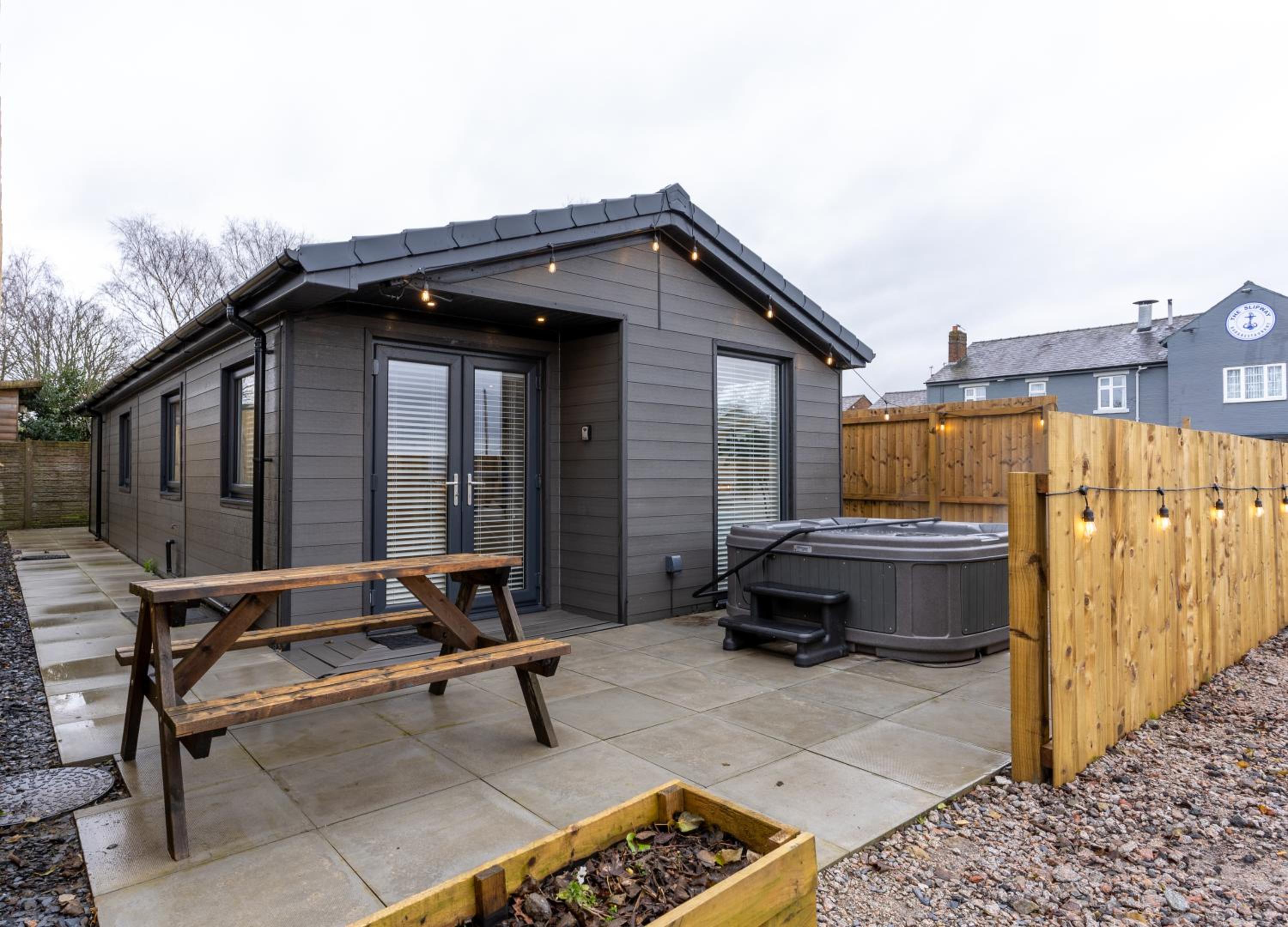 The Slipway Cabins with Hottub view 3