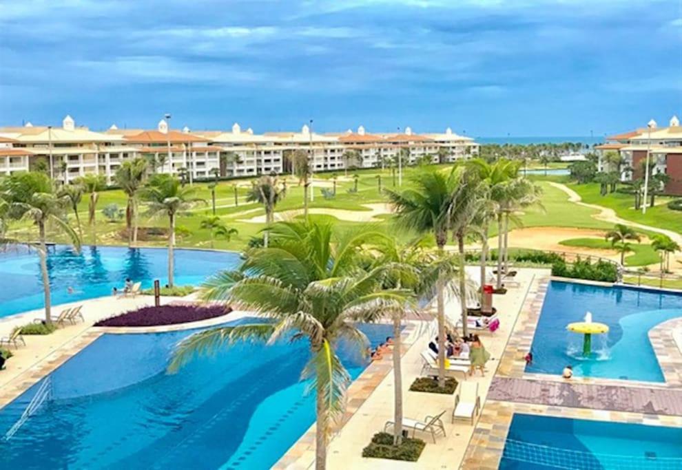 Golf Ville Residence Resort, apartamento 3 suítes, 110m2, Porto das Dunas próx ao Beach Park