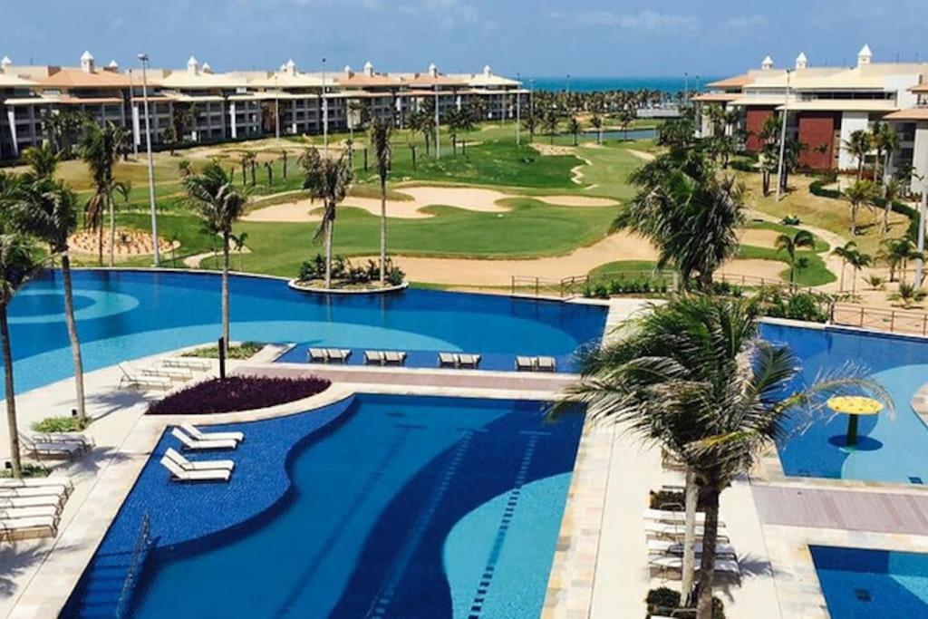 Golf Ville Residence Resort, apartamento 3 suítes, 110m2, Porto das Dunas próx ao Beach Park