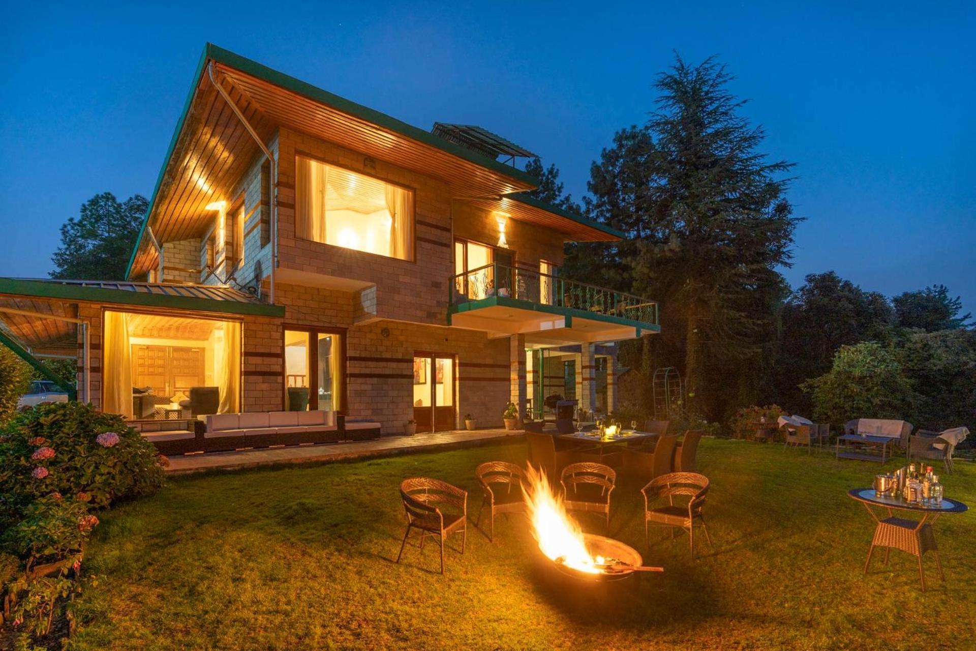 StayVista at The Woods with Indoor Fireplace & BBQ view 2