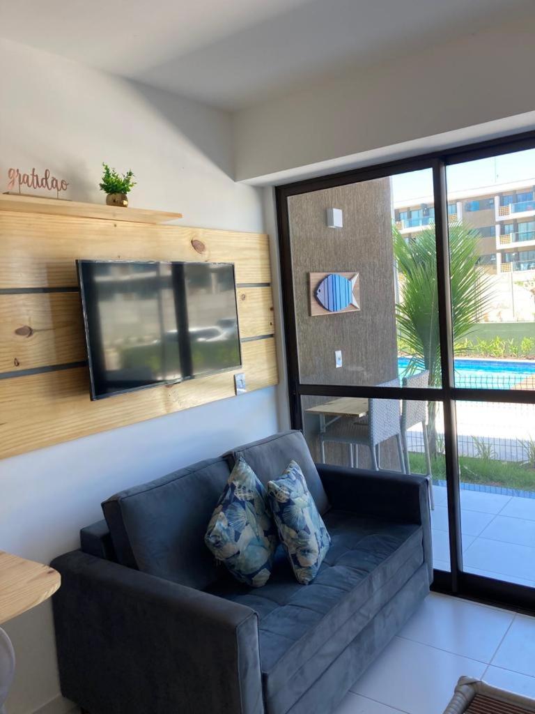 Resort em Porto de Galinhas- Flat Térreo Frente Piscinas- Muro Alto-B18