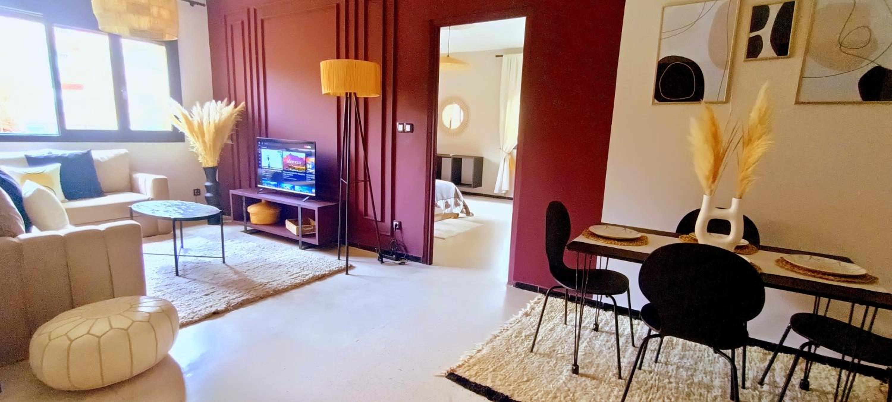 Appartement Luxe 2 Chambres Vue Directe Jardin Majorelle YSL view 3
